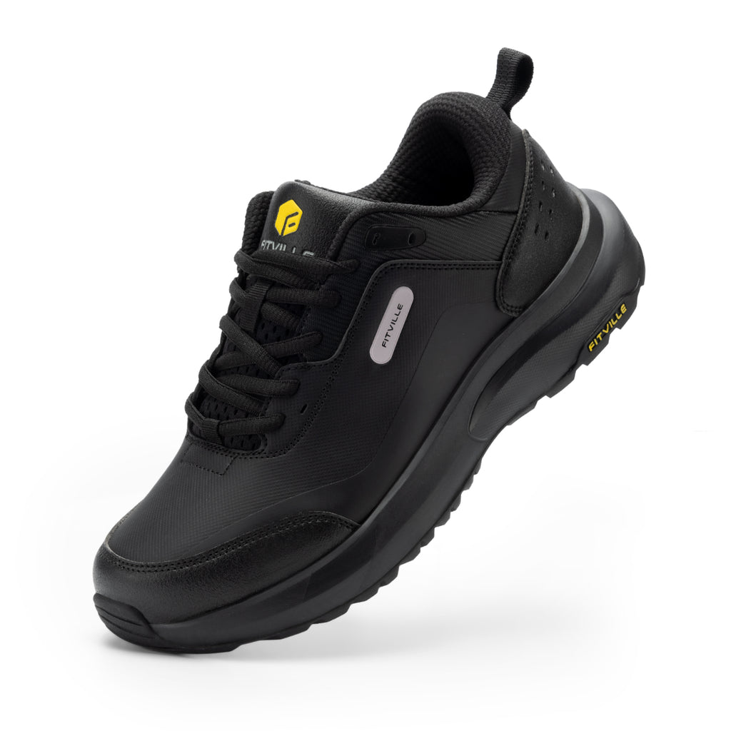 FitVille Men's Low-top Rugged Core Hiking Shoes V1