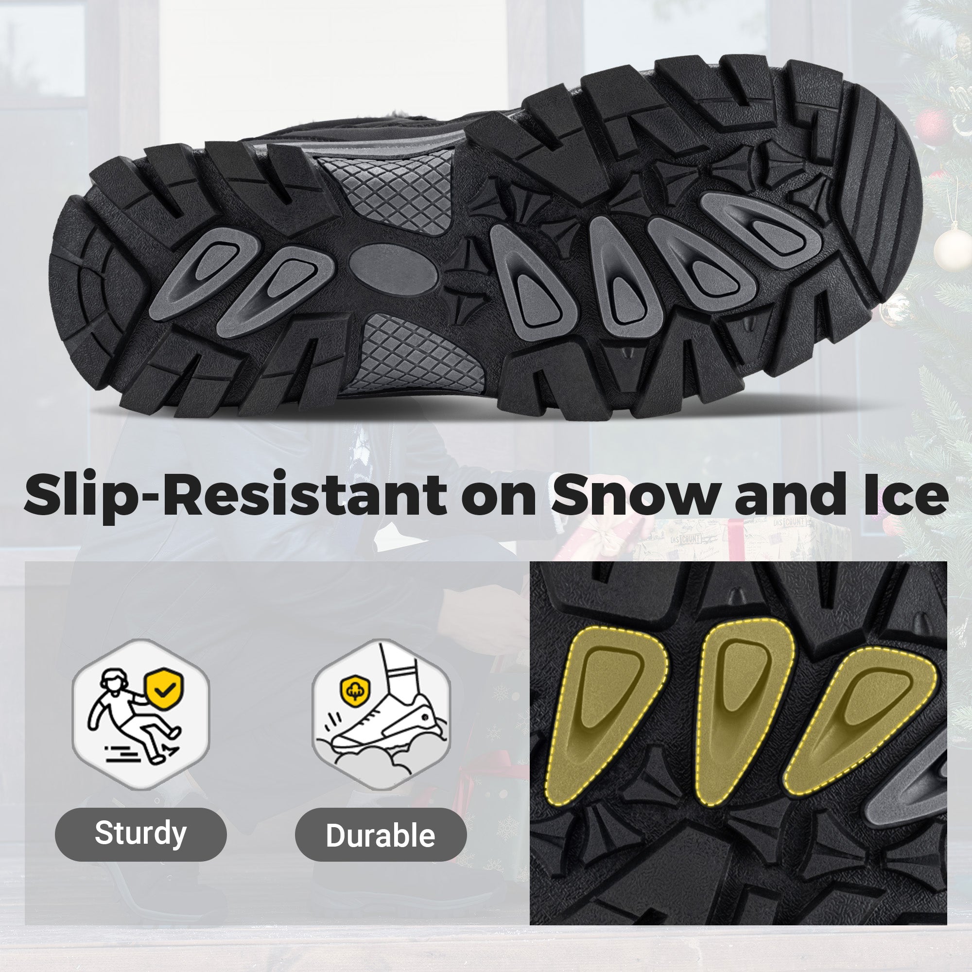 Fittington Men's WolfWalk Winter Boots V9