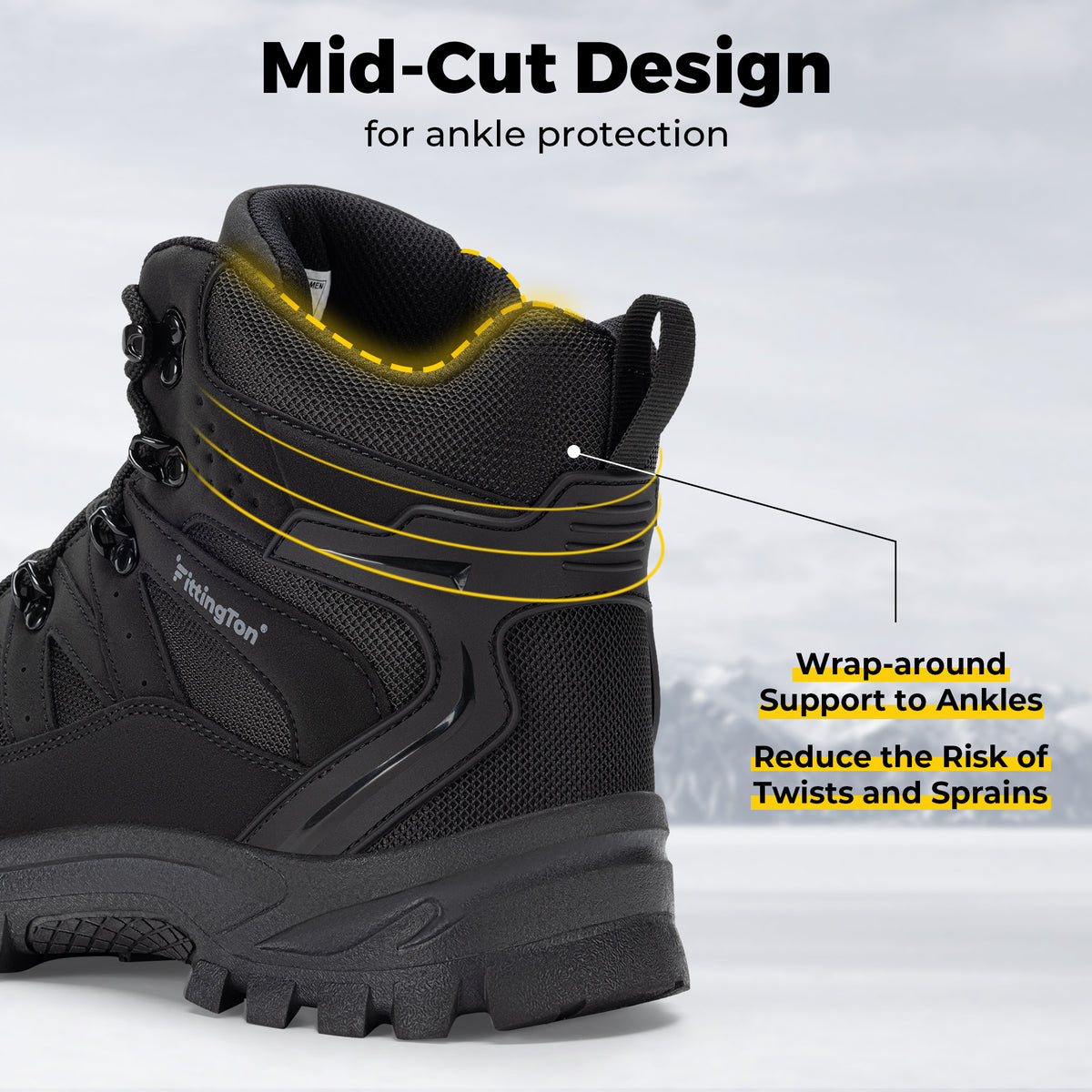 Fittington Men's Trailforge Hiking Boots V1