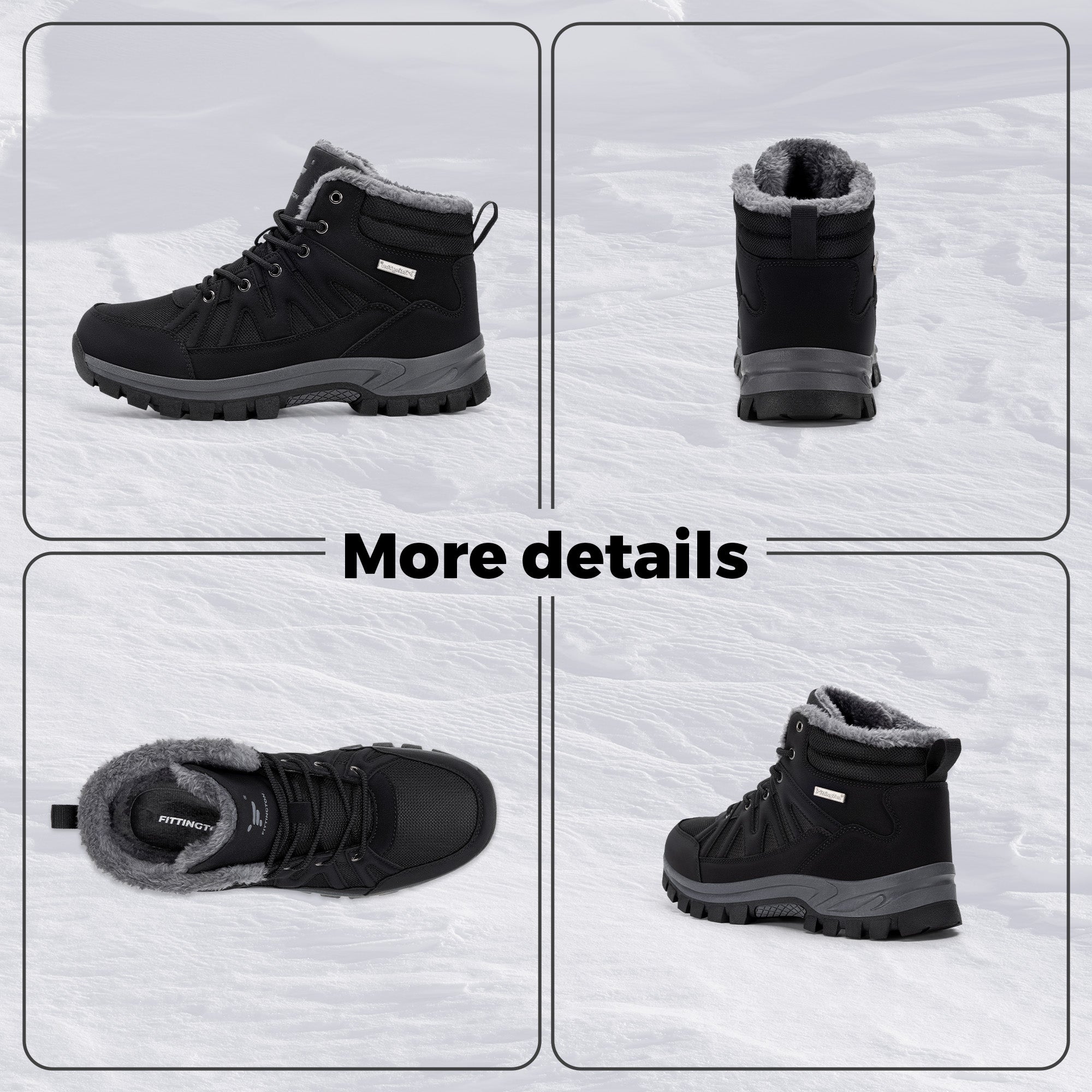 Fittington Men's WolfWalk Winter Boots V9