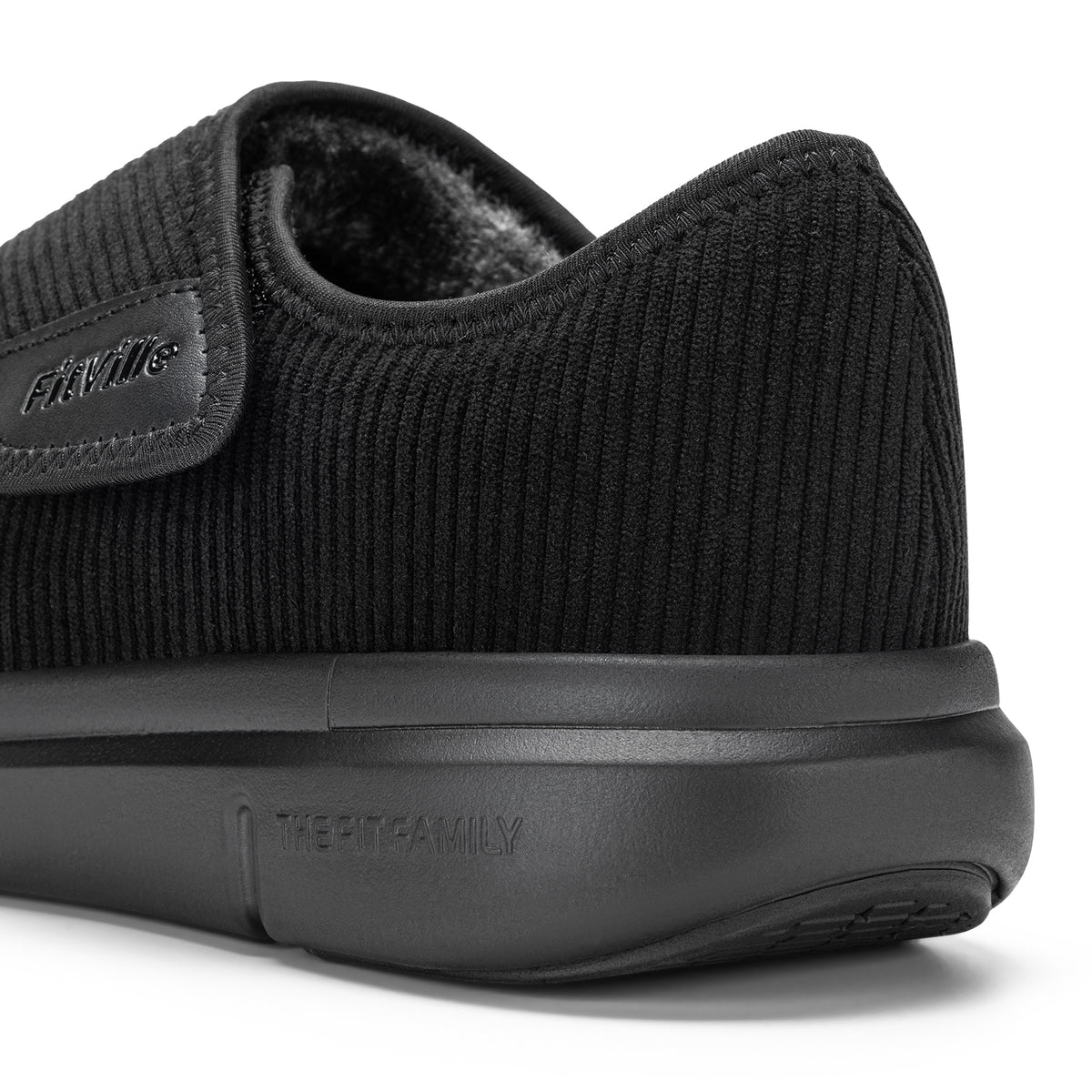 FitVille Men's EasyTop Comfort Slipper V1