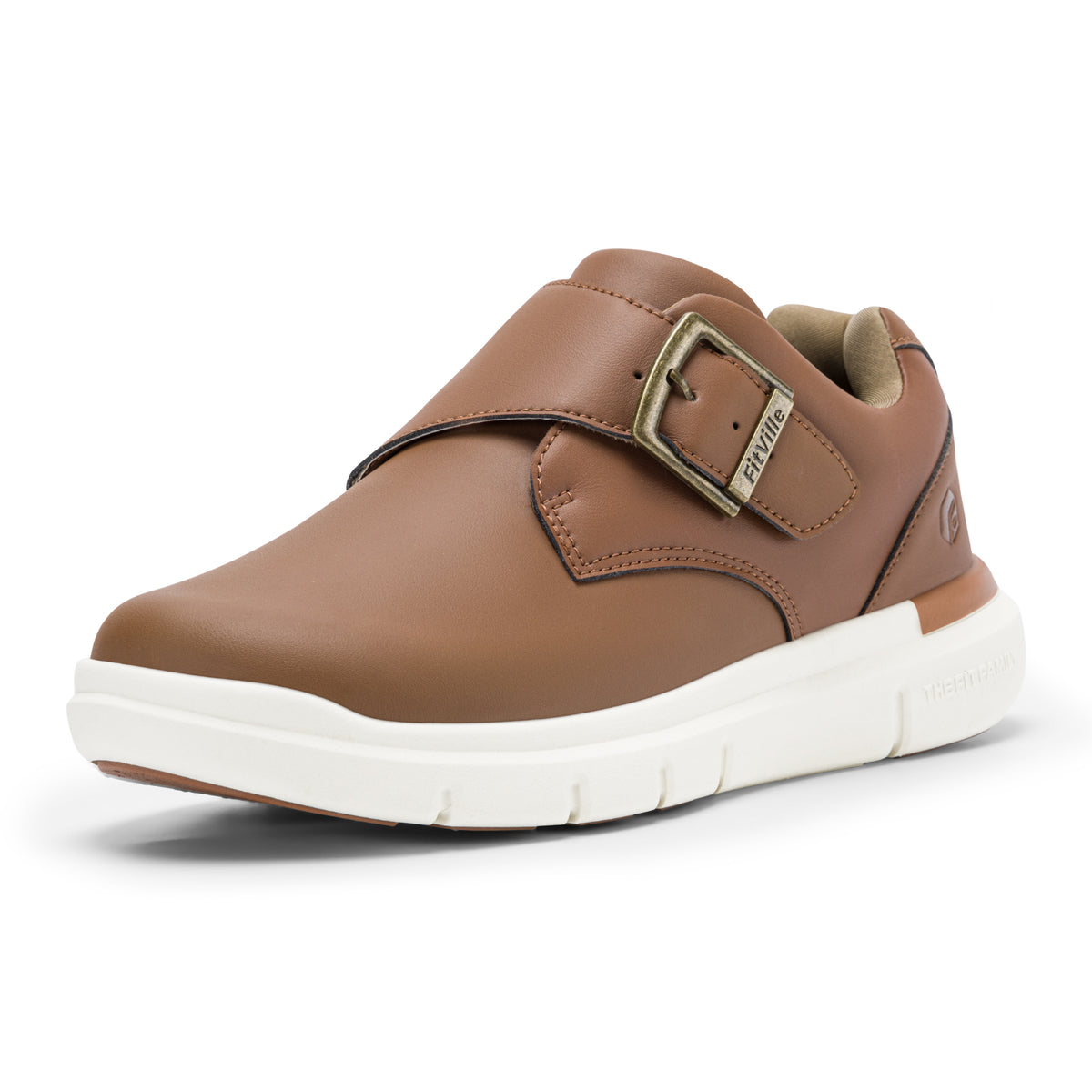FitVille Men's BriskWalk Elite Dress Shoes V6