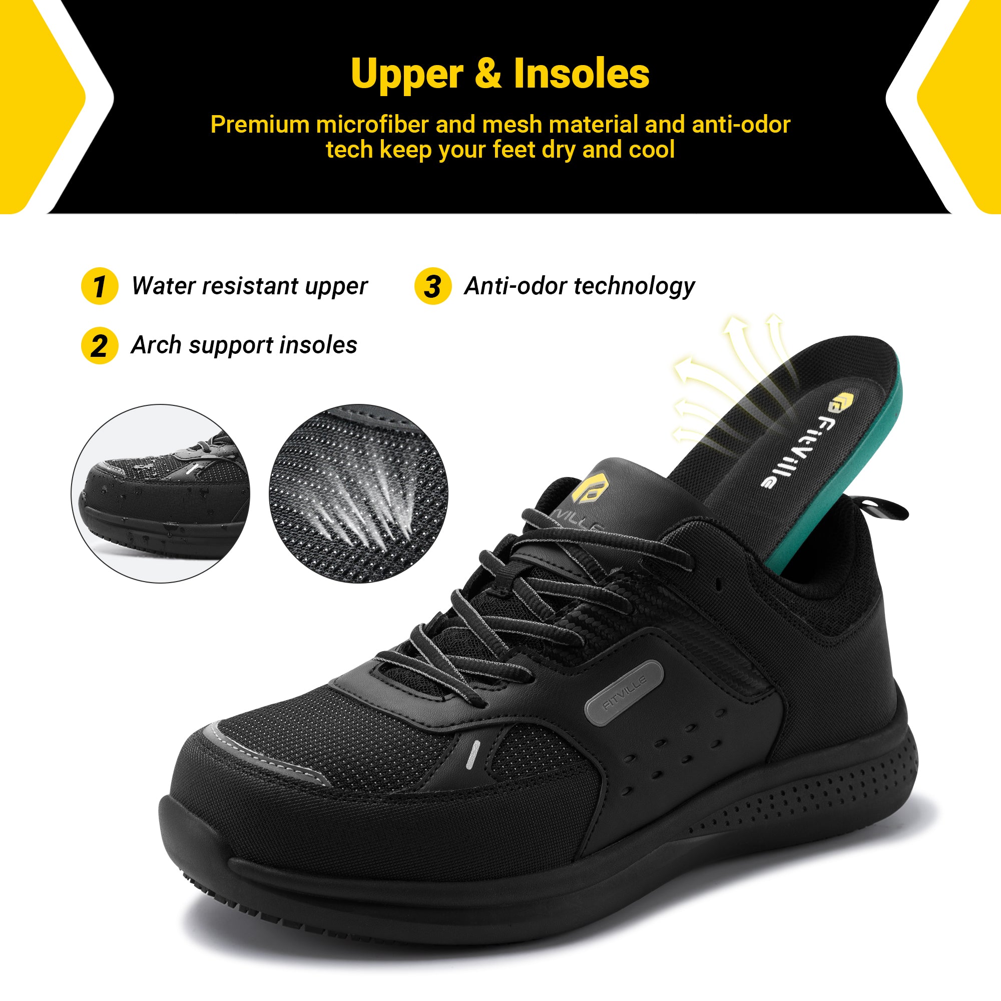 Men's Low-top SteelCore Work Shoes V1