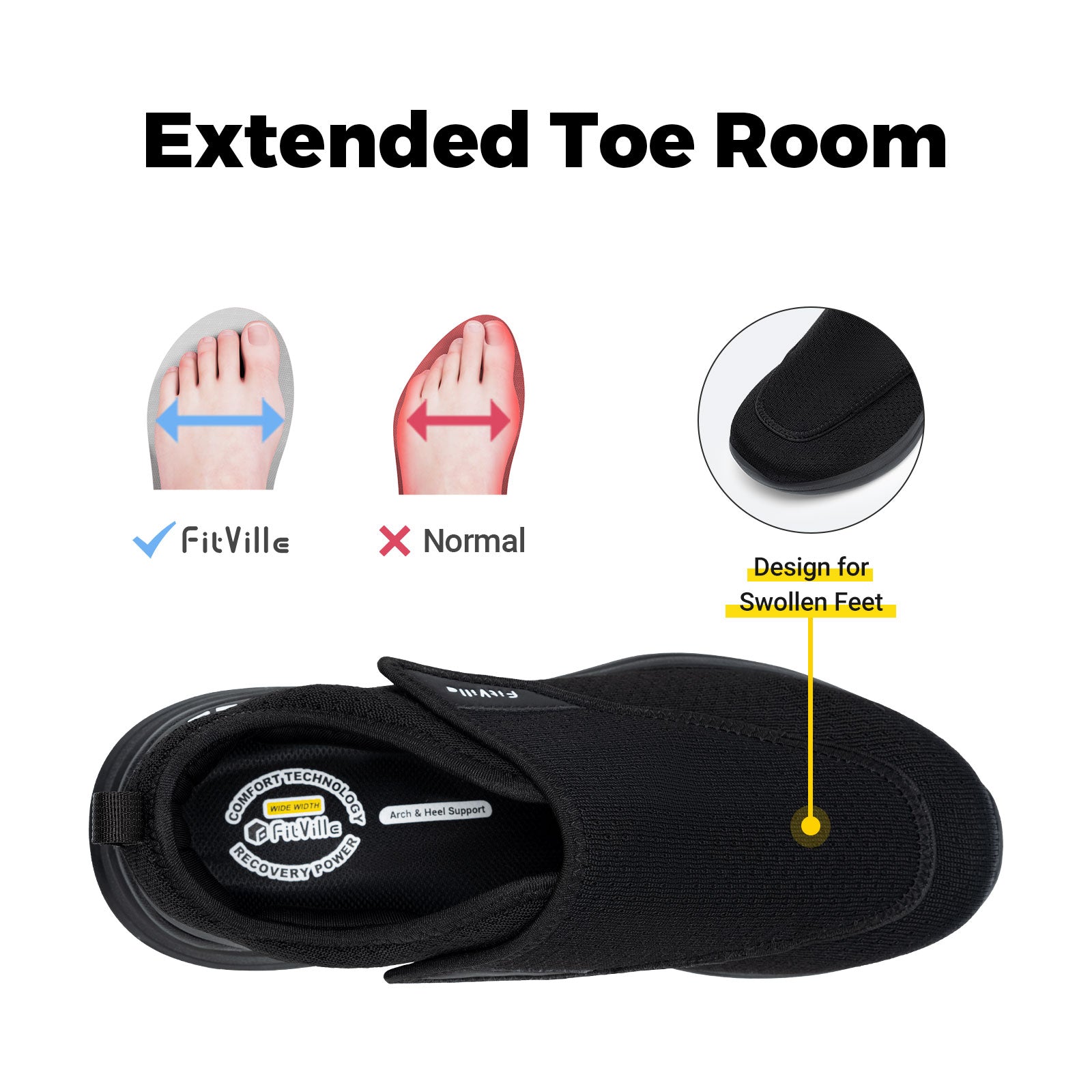 Men's EasyTop Wings Diabetic Shoes V2