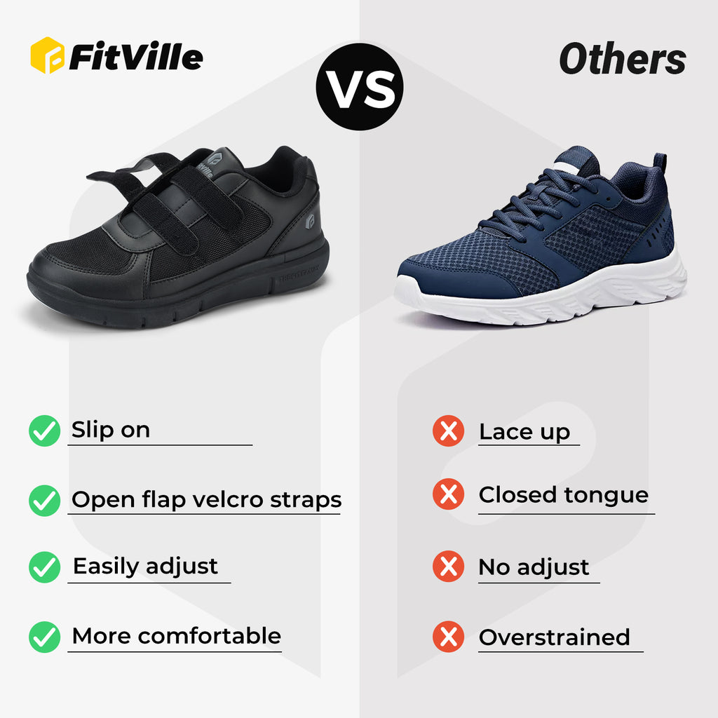 Men's EasyTop Duo Strap Diabetic Shoes V3