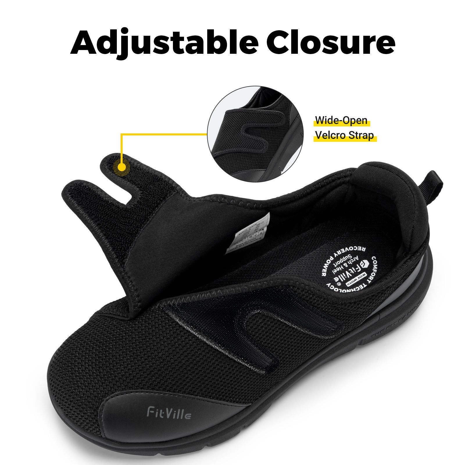 Men's EasyTop Diabetic Shoes V1