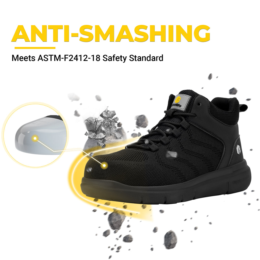 Men's TitanToe High-Top Composite Toe SR Sneaker V1