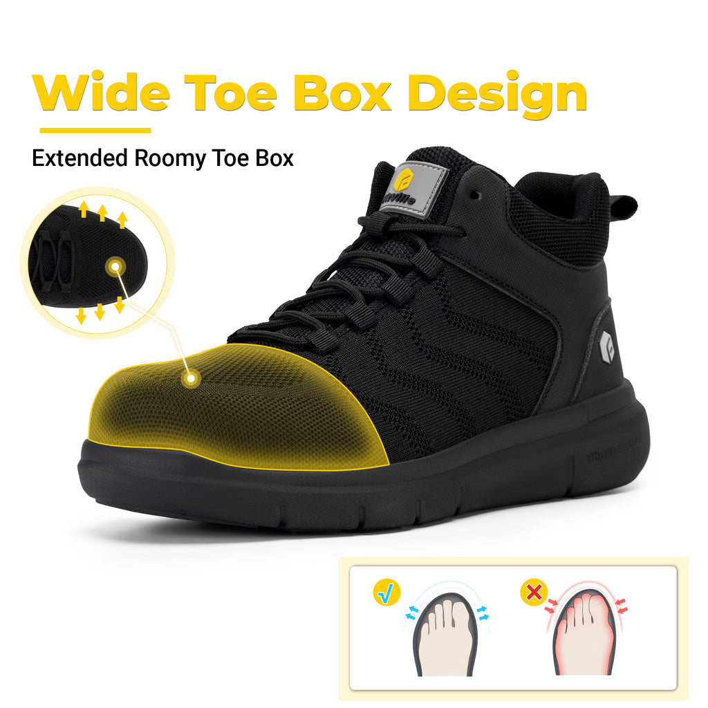 Men's TitanToe High-Top Composite Toe SR Sneaker V1