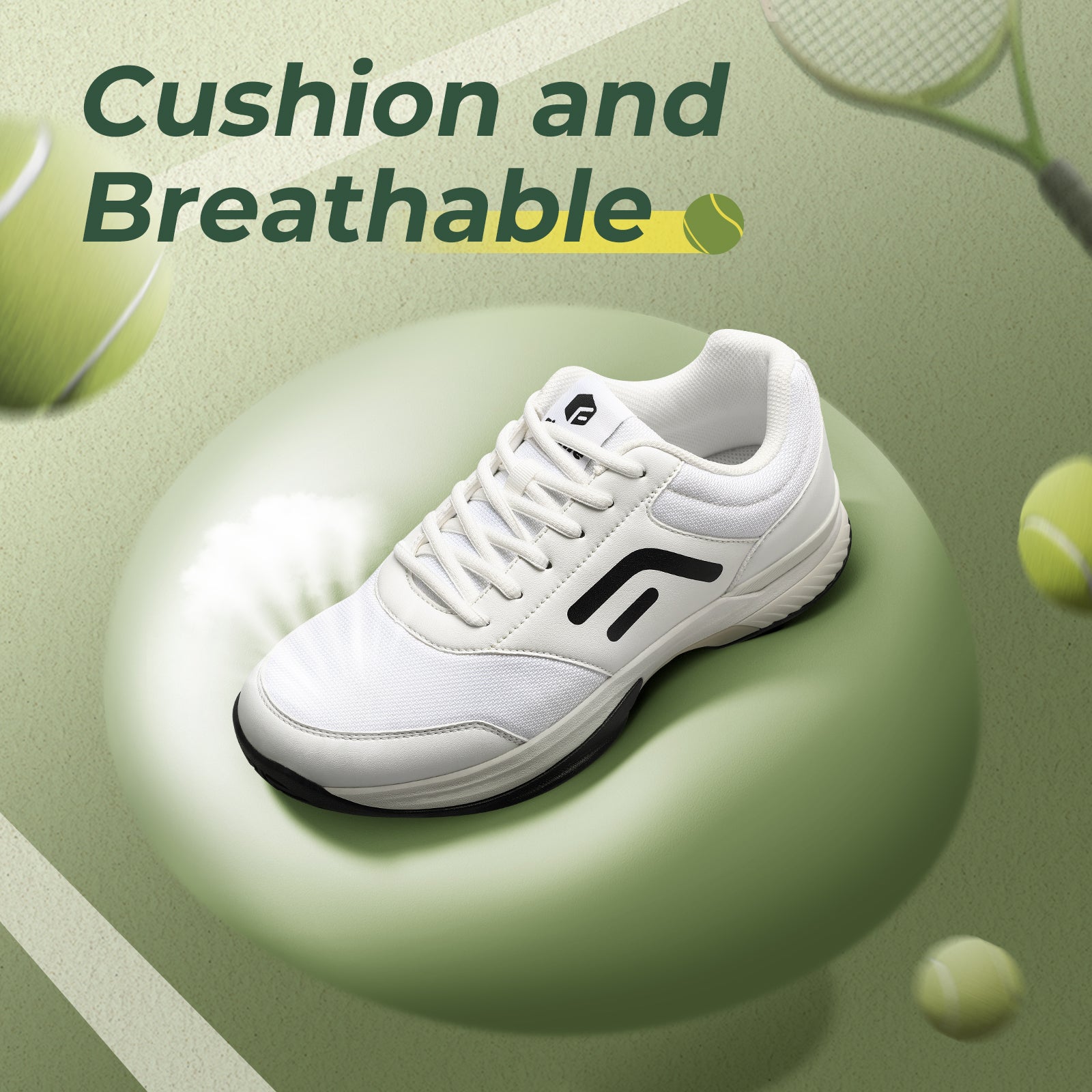 FitVille Men's Court Tennis Amadeus V3