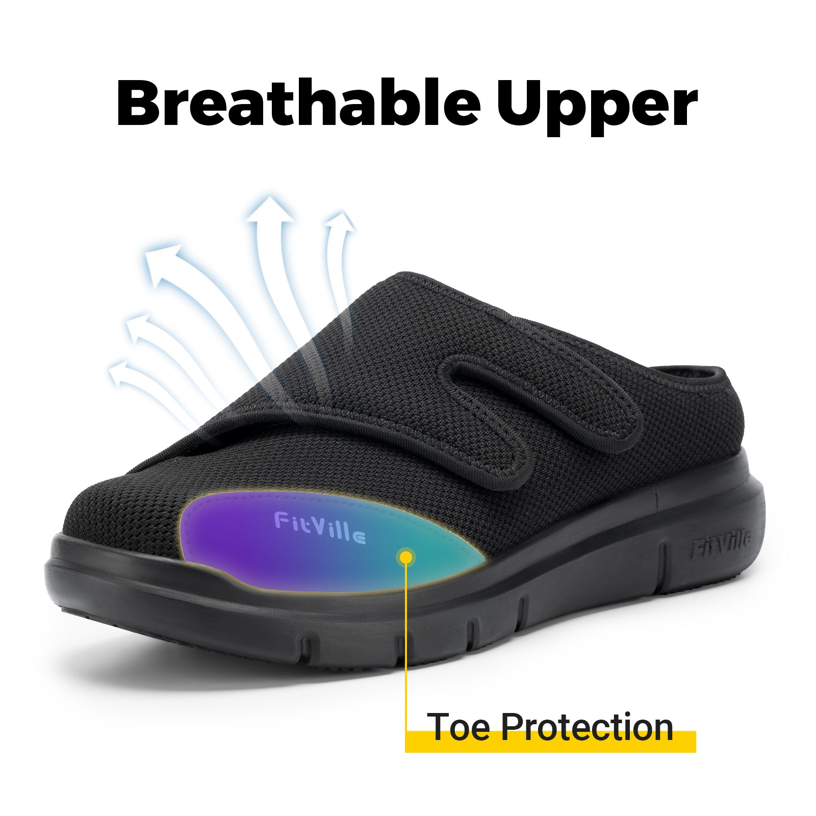 Men's EasyTop Diabetic Slipper V5