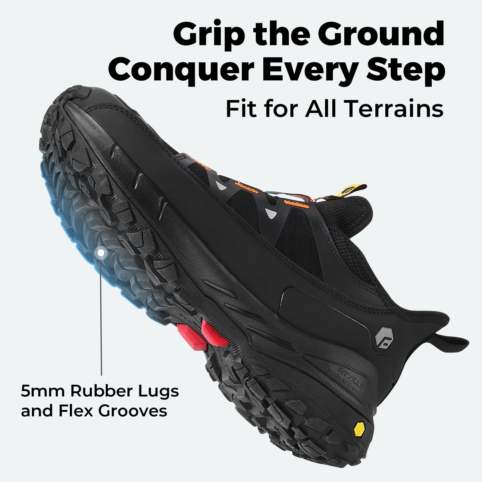 Men's Low-Top LugMax Hiking Shoes V5