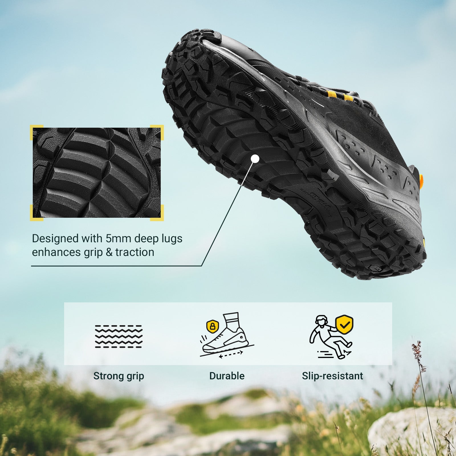 Men's Low-Top CreekCross Hiking Shoes V1