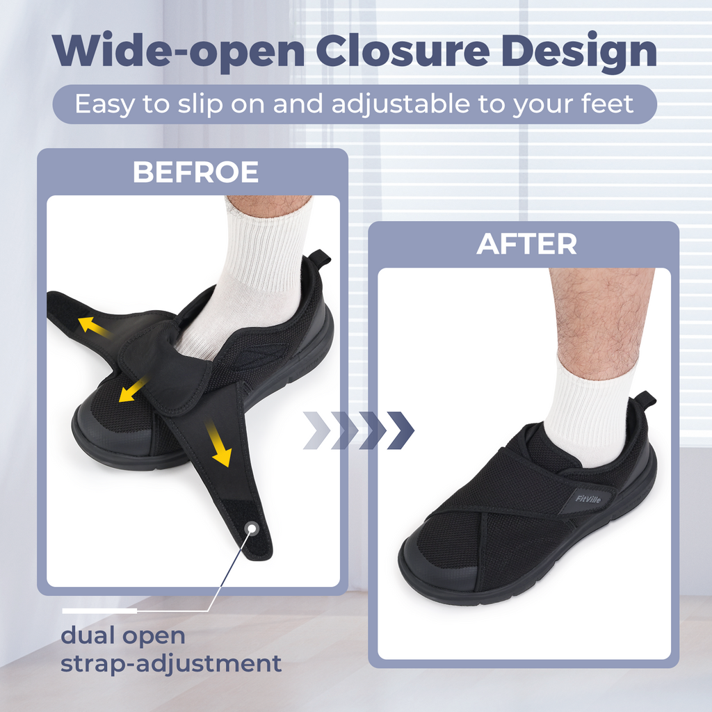 Men's EasyTop Diabetic Shoes V5