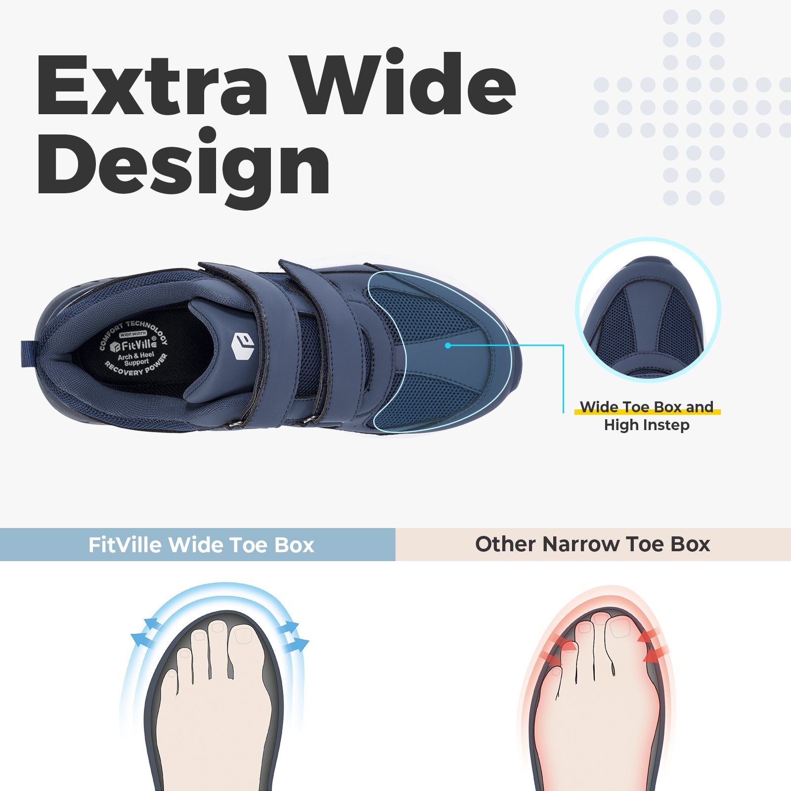 Men's Rebound Core Walking Shoes V8