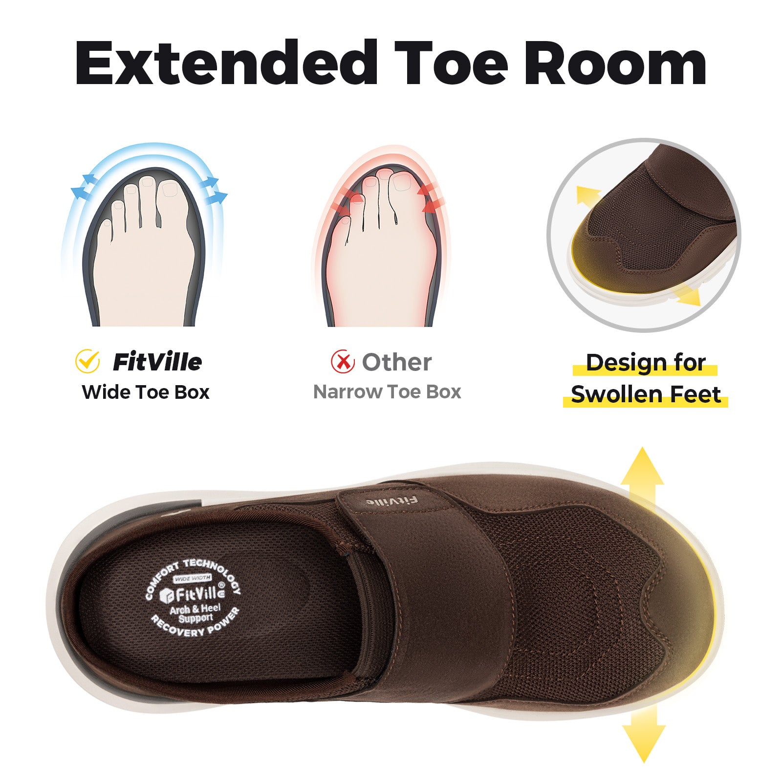 Men's EasyTop Diabetic Slipper V3