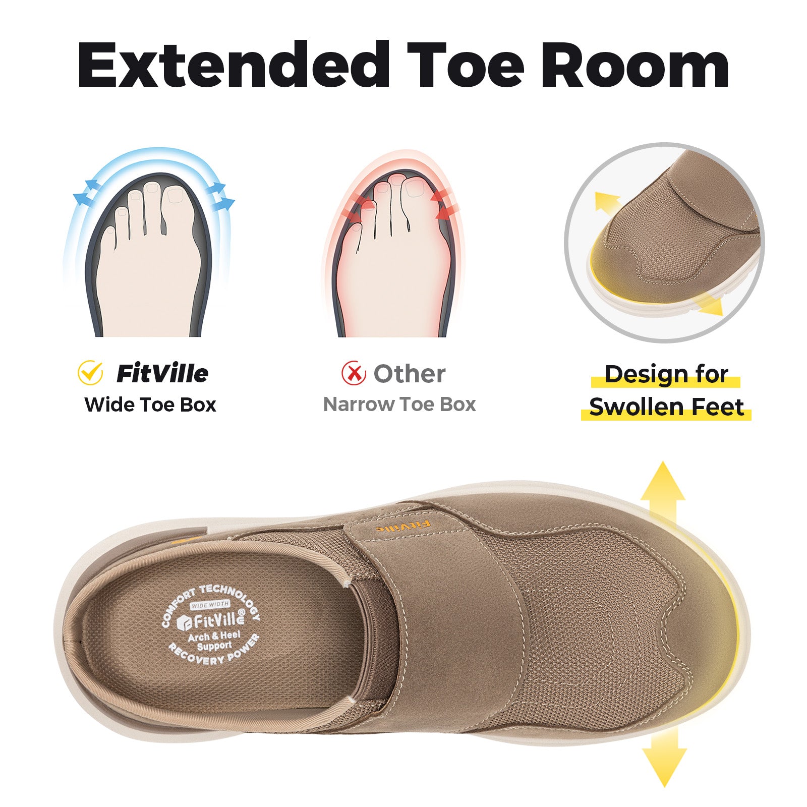 Men's EasyTop Diabetic Slipper V3