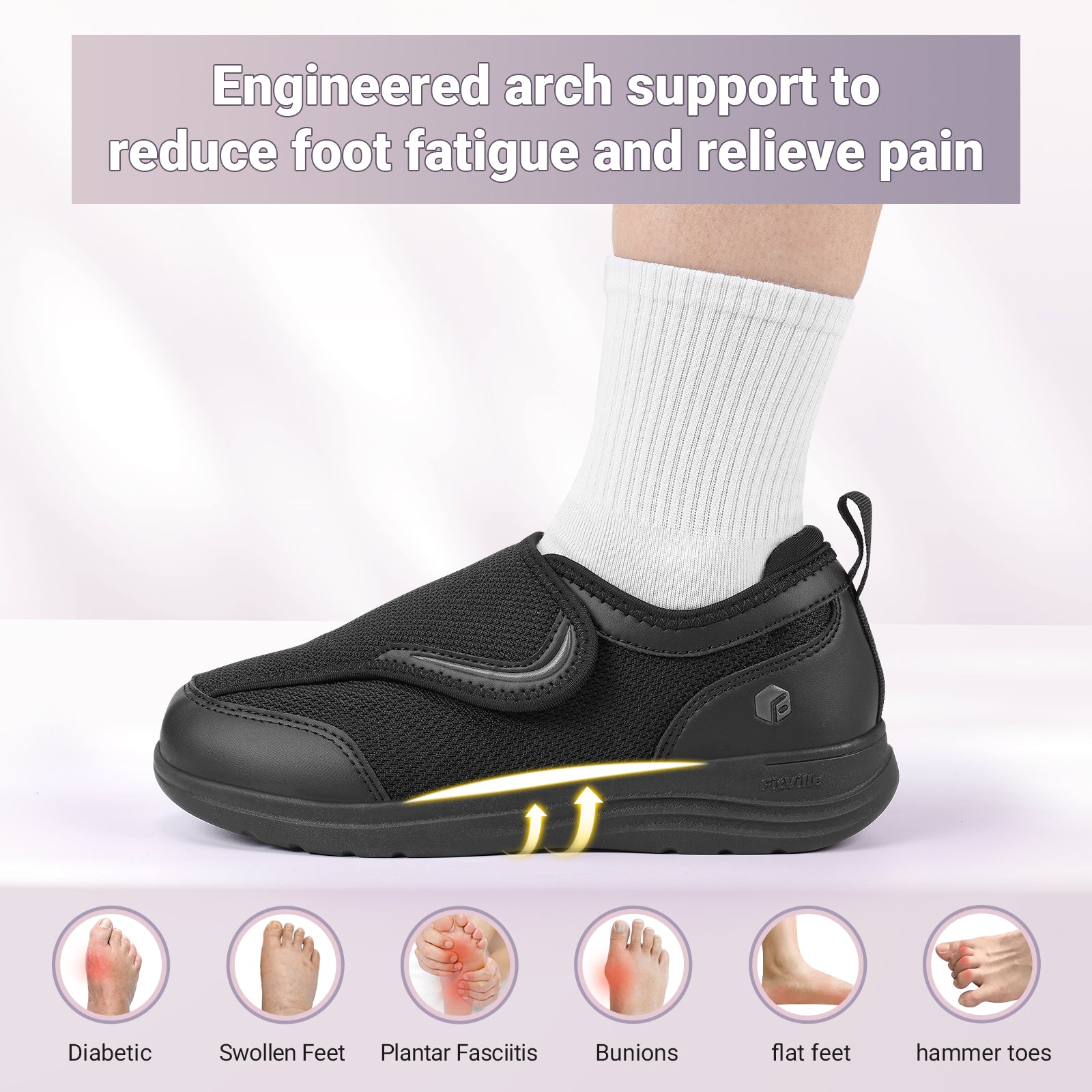Women's EasyTop Wings Diabetic Shoes V9