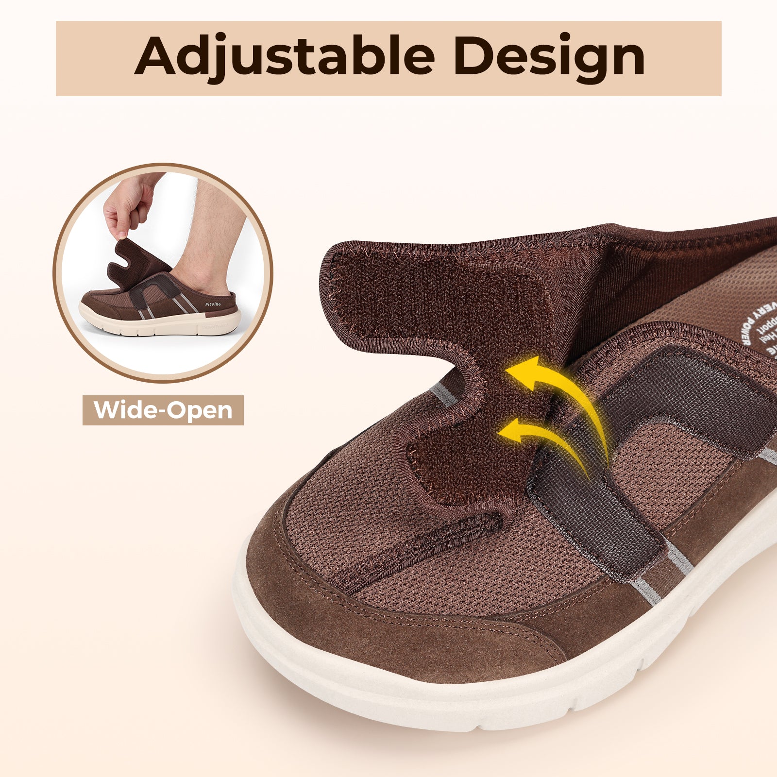 Men's EasyTop Diabetic Slipper V2
