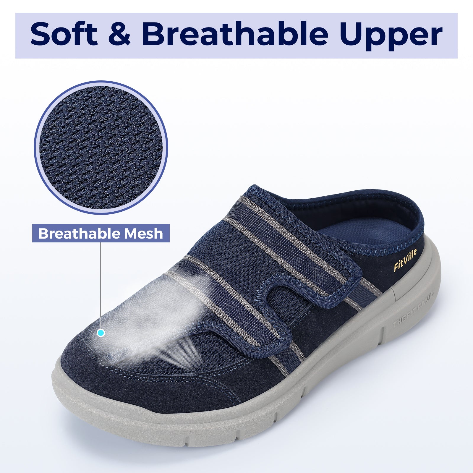 Men's EasyTop Diabetic Slipper V2
