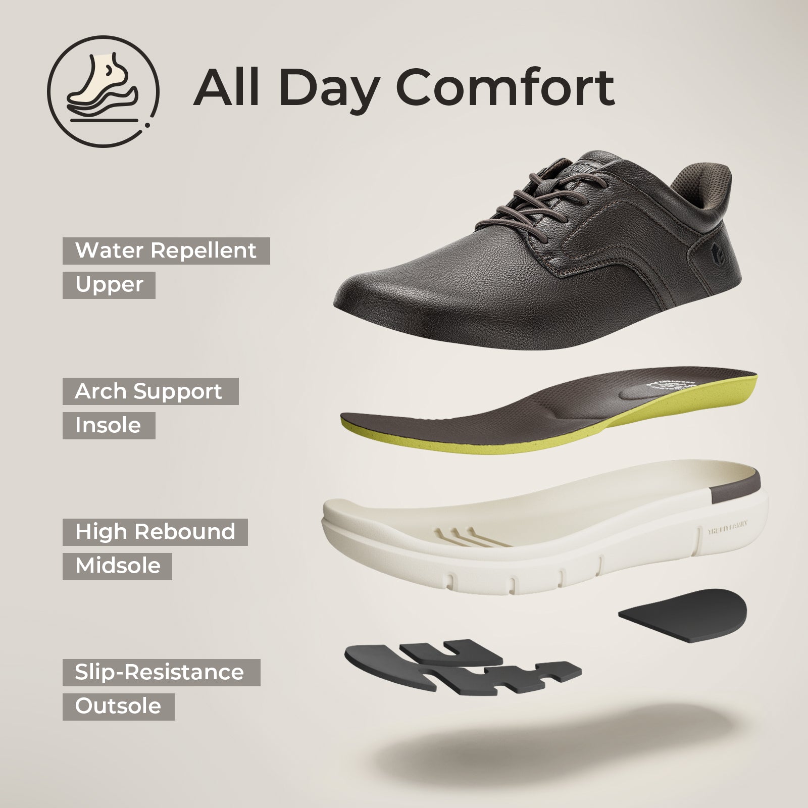 Men's EasyWalk Slip-On Dress Shoes V2