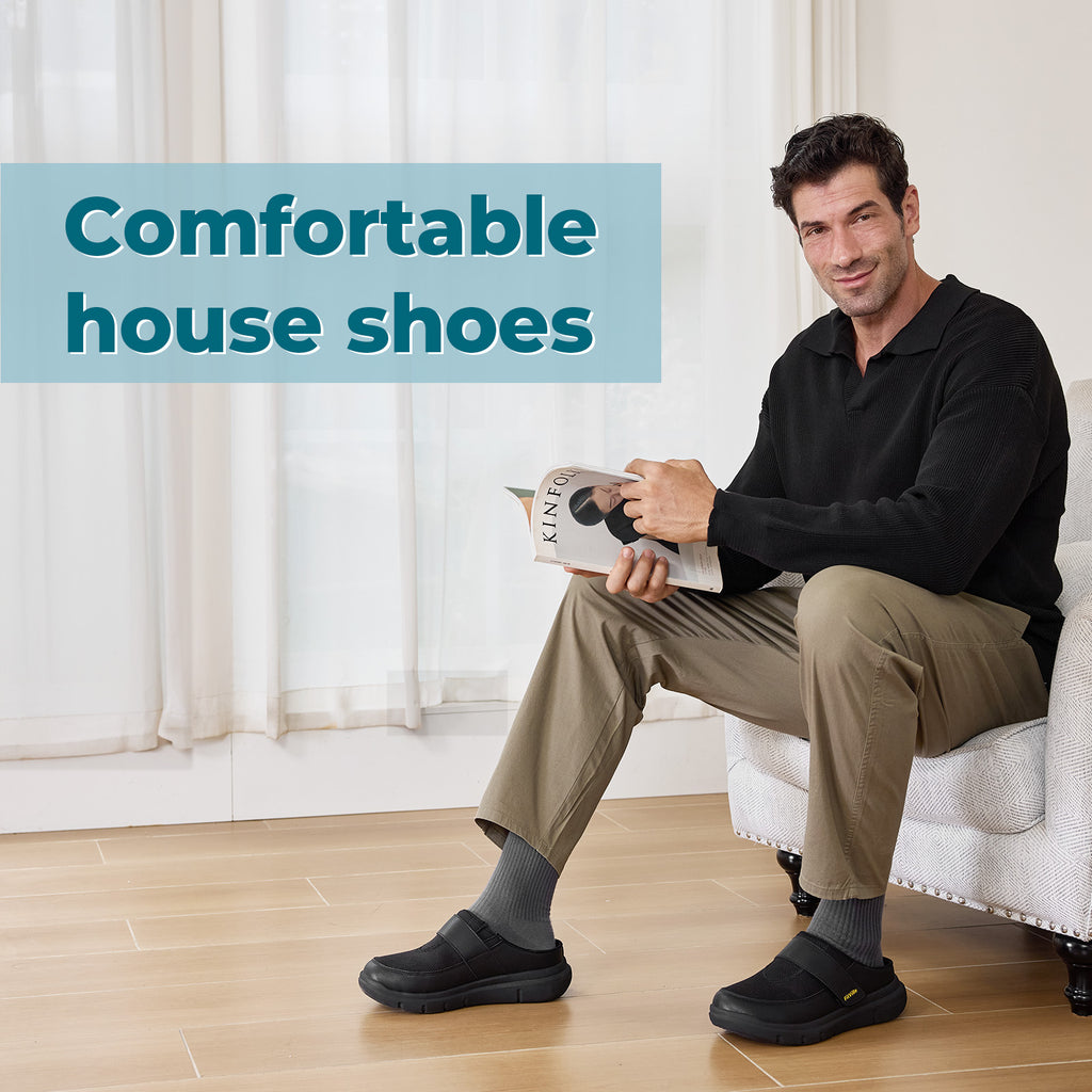 Men's EasyTop Diabetic Slipper V1