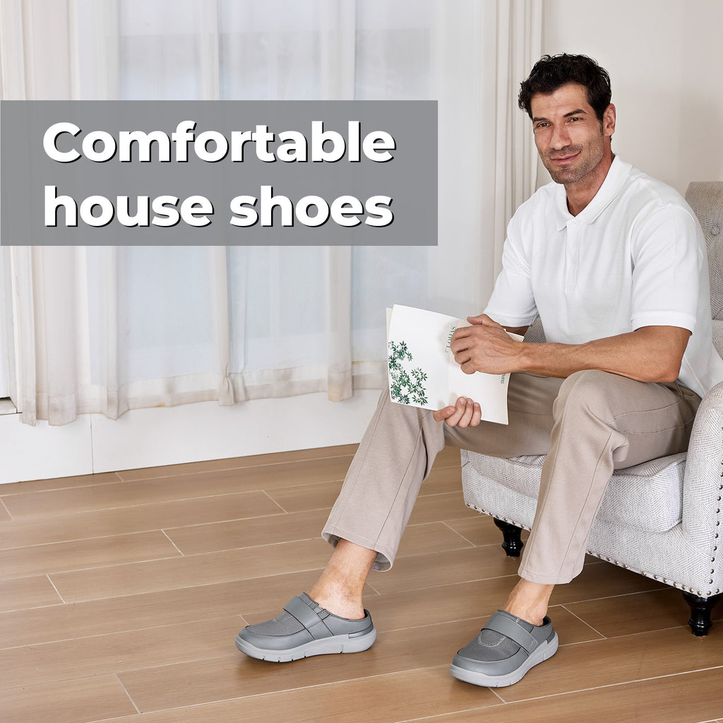 Men's EasyTop Diabetic Slipper V1