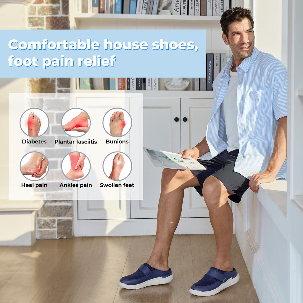 Men's EasyTop Diabetic Slipper V1
