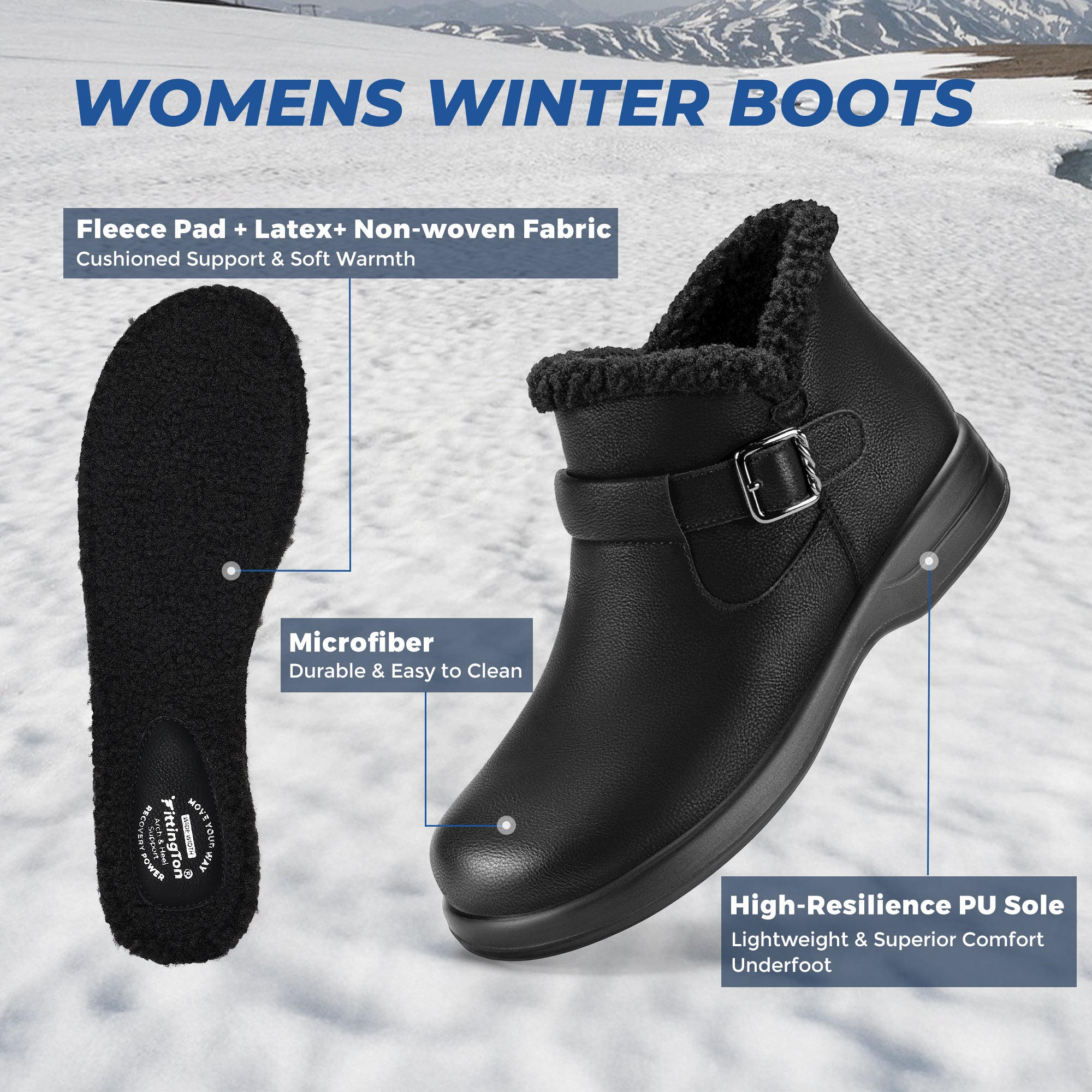 Women's FluffWalk Winter Boots V5