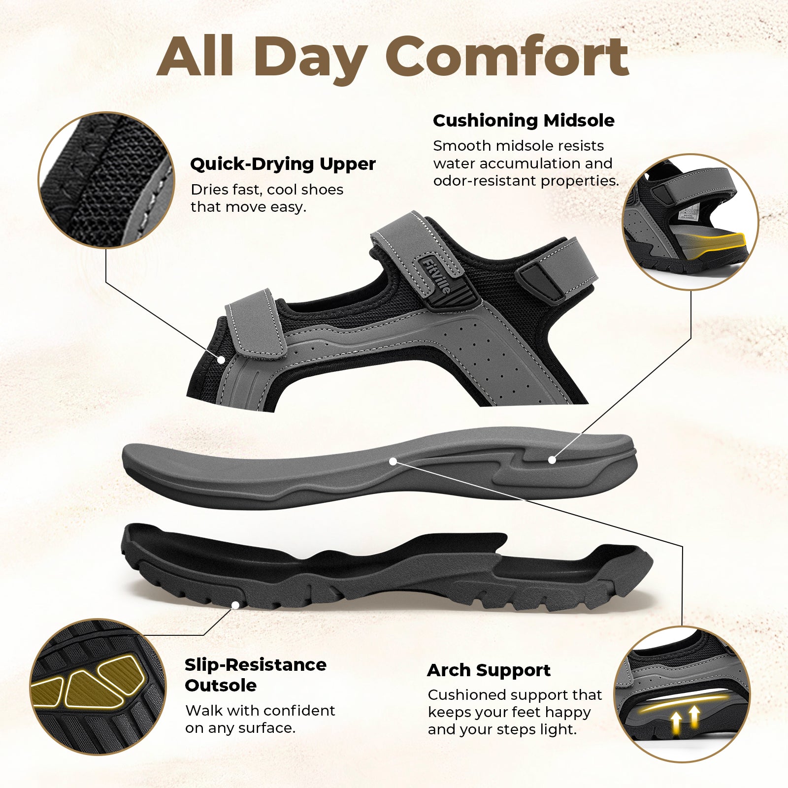 Men's Vistride Sandals V2