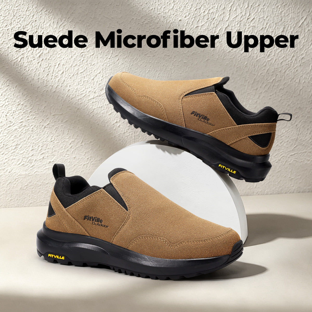 FitVille Men's Explorer Outdoor Slip-On V1