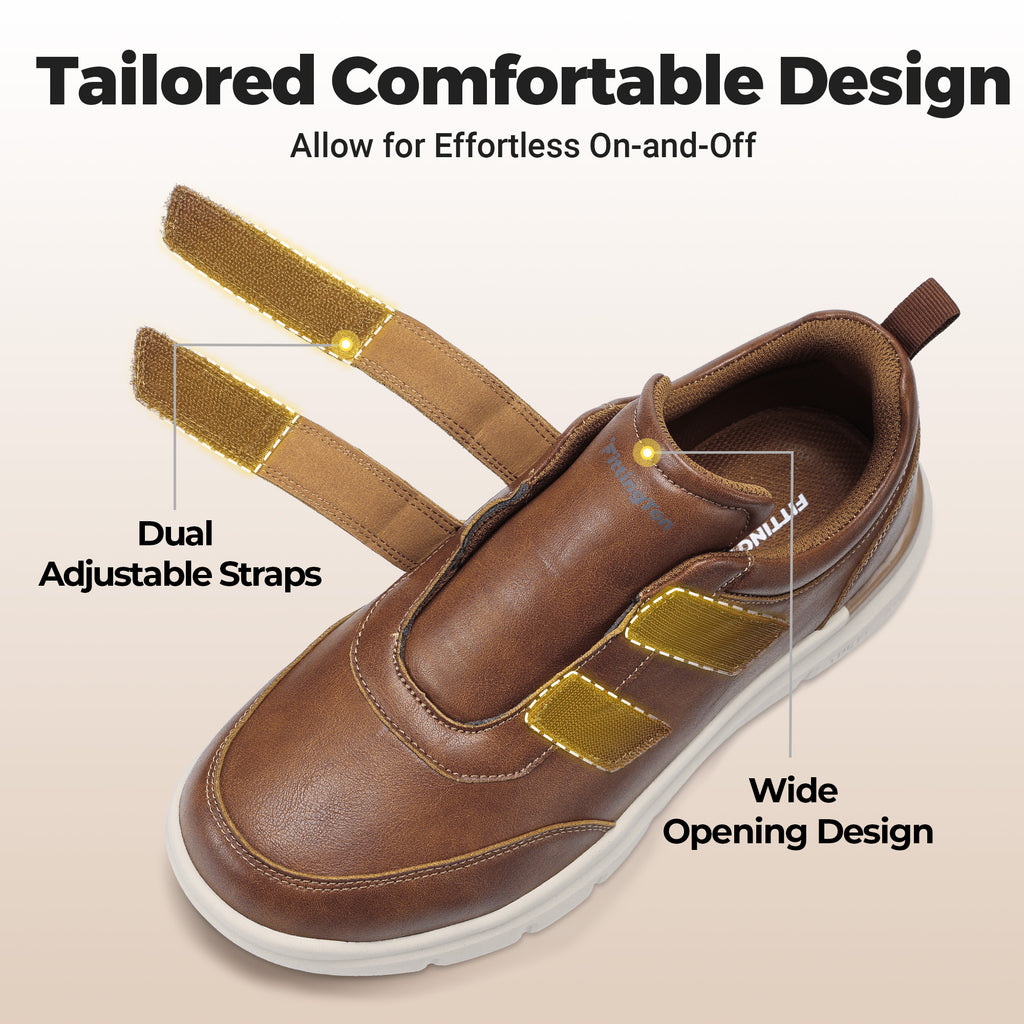 Fittington Men's VeroEase Diabetic Dress Shoes V1