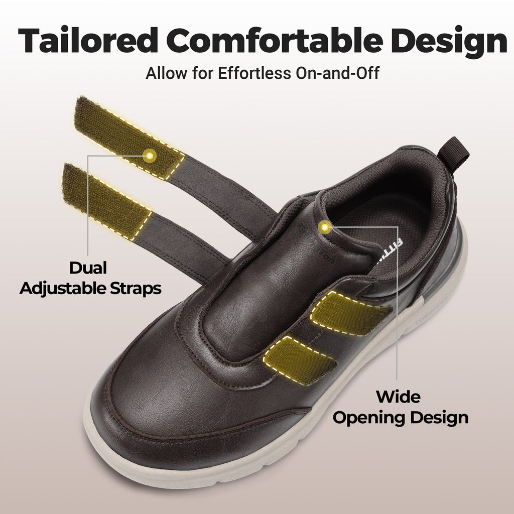 Fittington Men's VeroEase Diabetic Dress Shoes V1