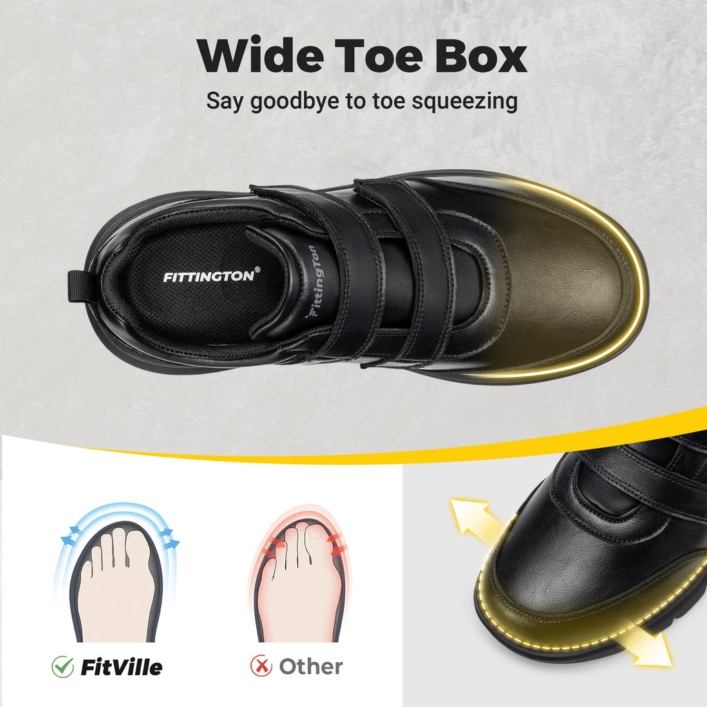 Fittington Men's VeroEase Diabetic Dress Shoes V1