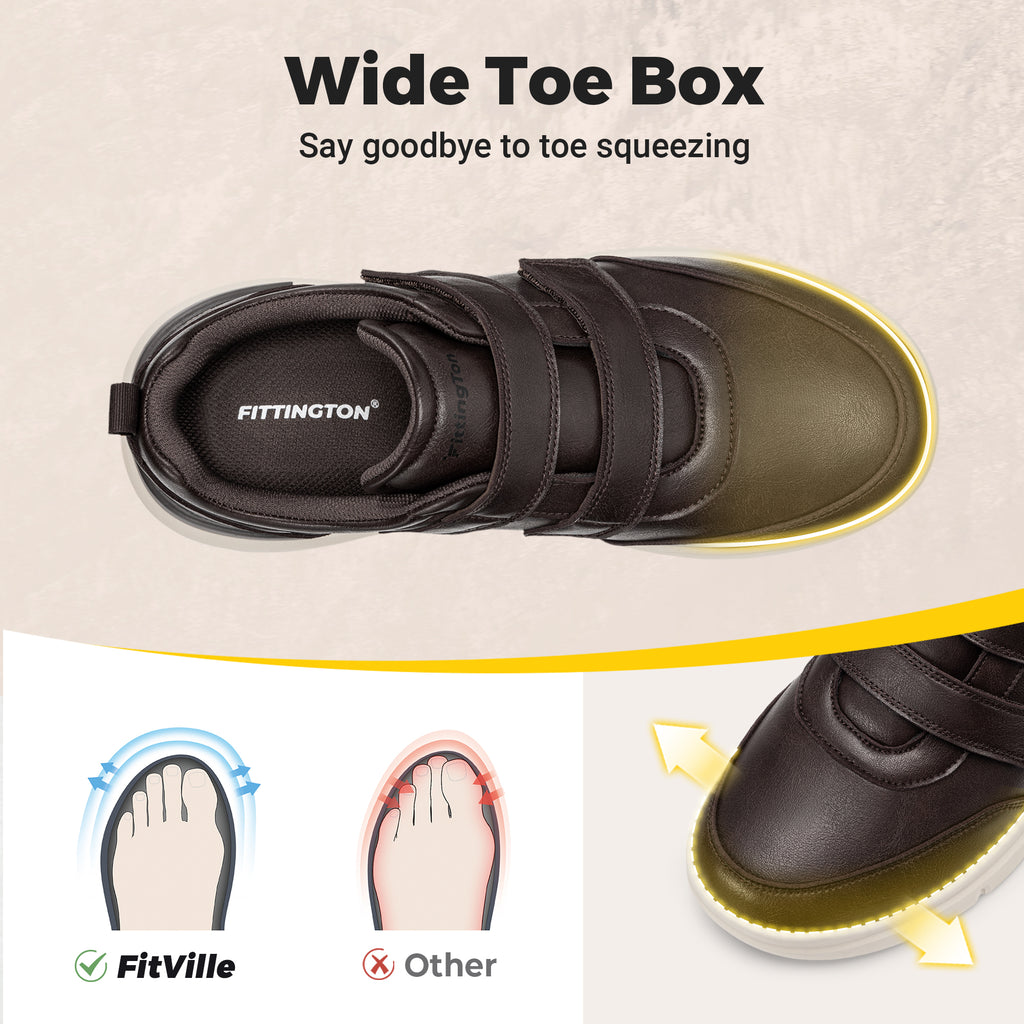 Fittington Men's VeroEase Diabetic Dress Shoes V1