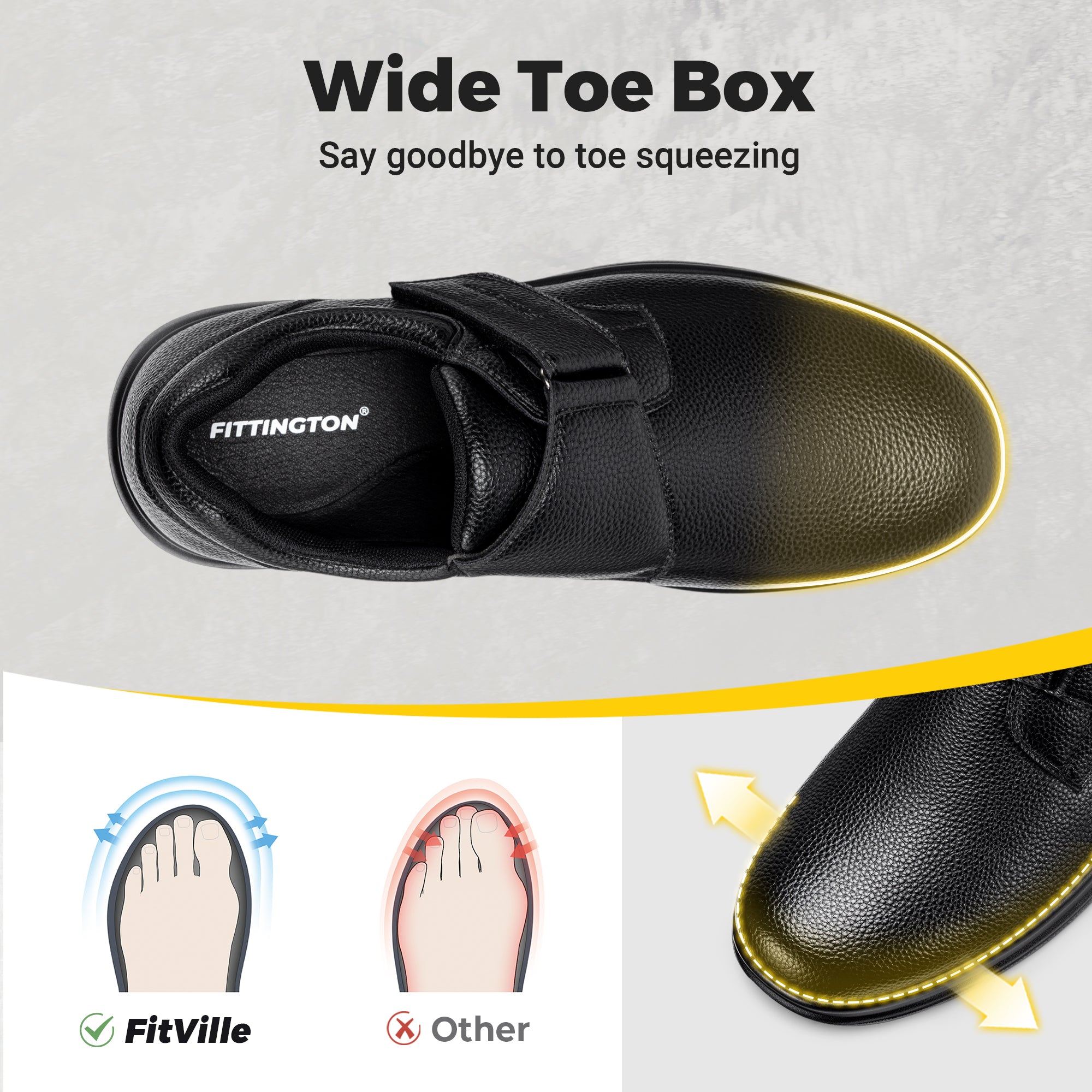 Men's UrbanEase Diabetic Dress Shoes V1