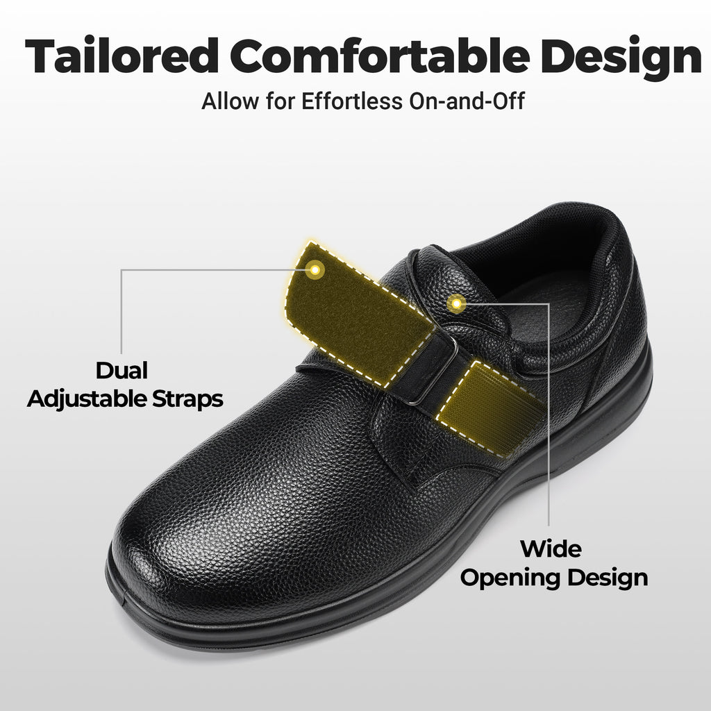 Men's UrbanEase Diabetic Dress Shoes V1