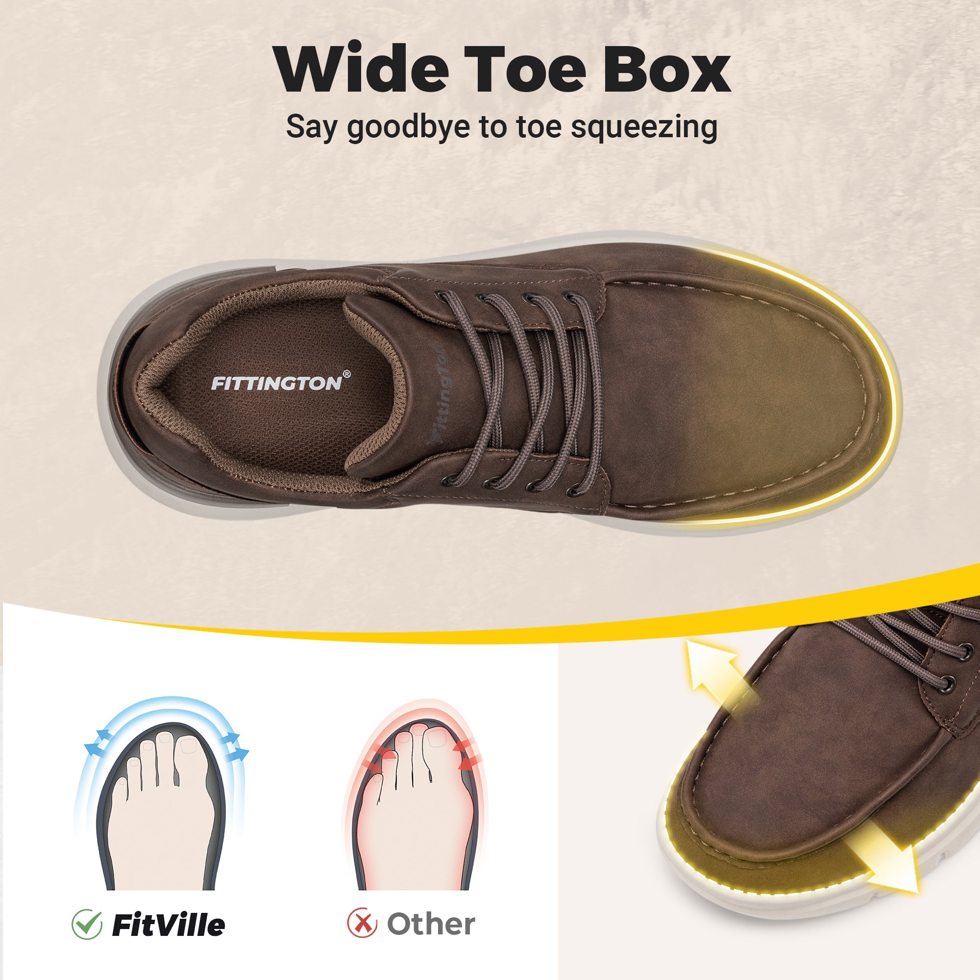 Fittington Men's Ashford Dress Shoes V1