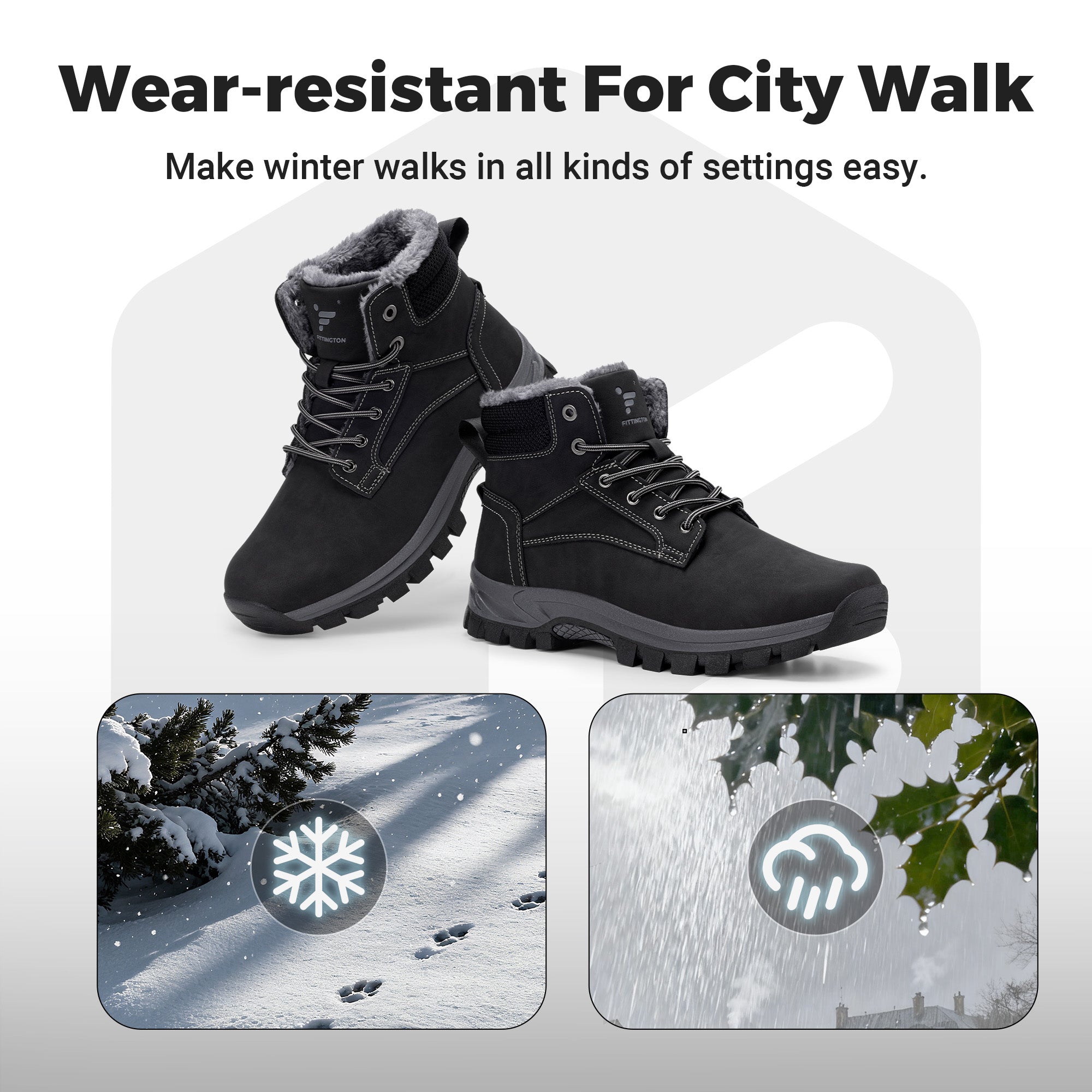 Fittington Men's WolfWalk Winter Boots V6
