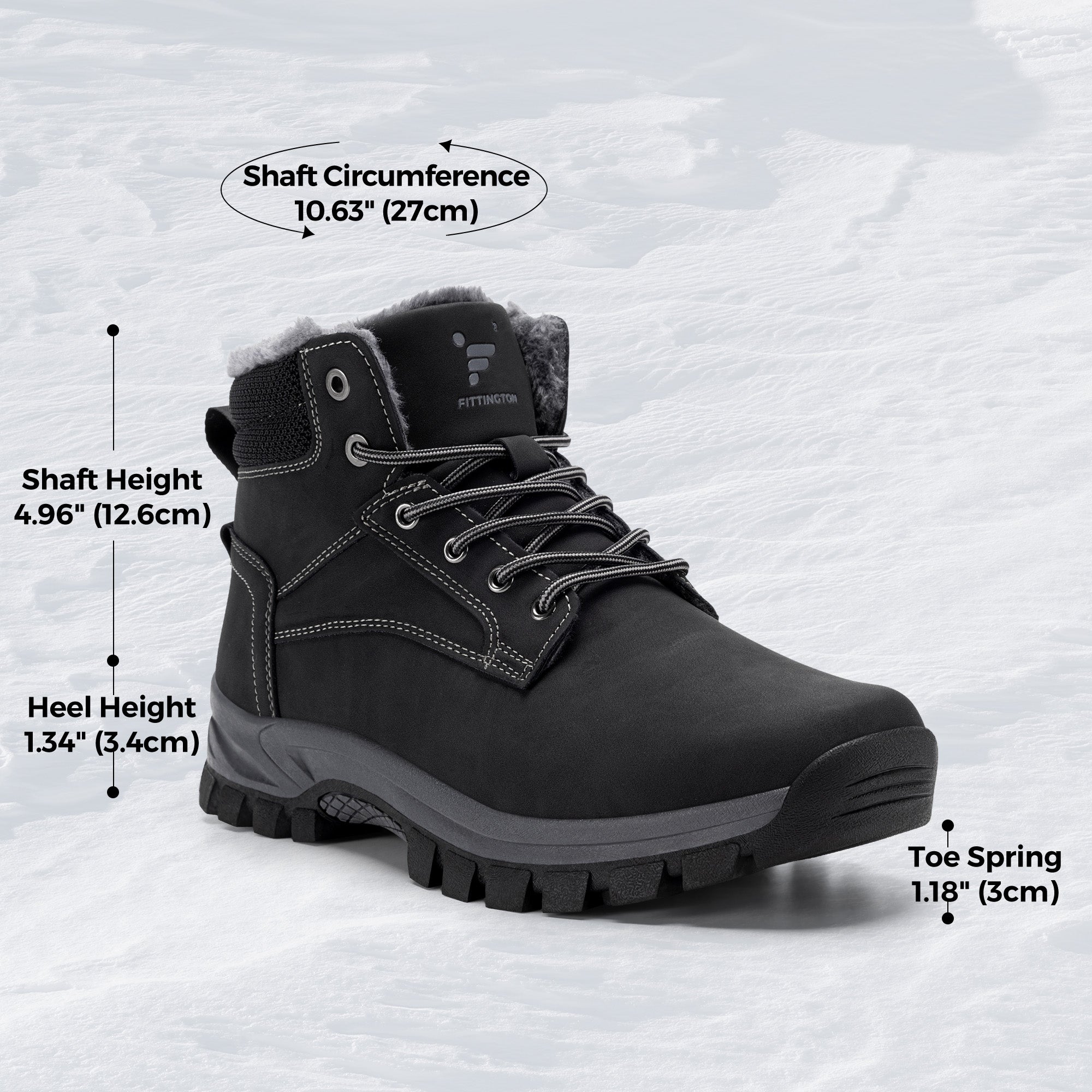 Fittington Men's WolfWalk Winter Boots V6
