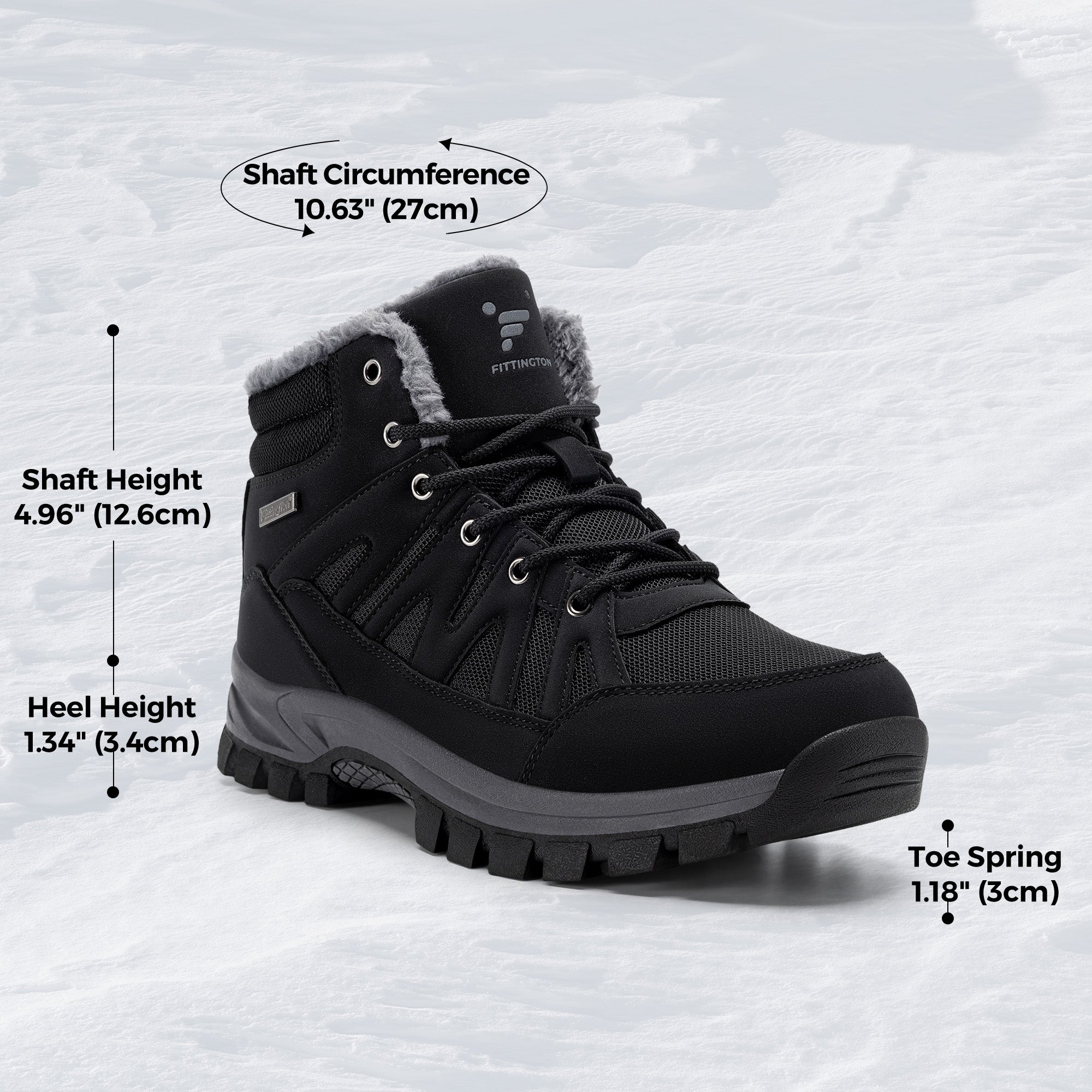 Fittington Men's WolfWalk Winter Boots V9