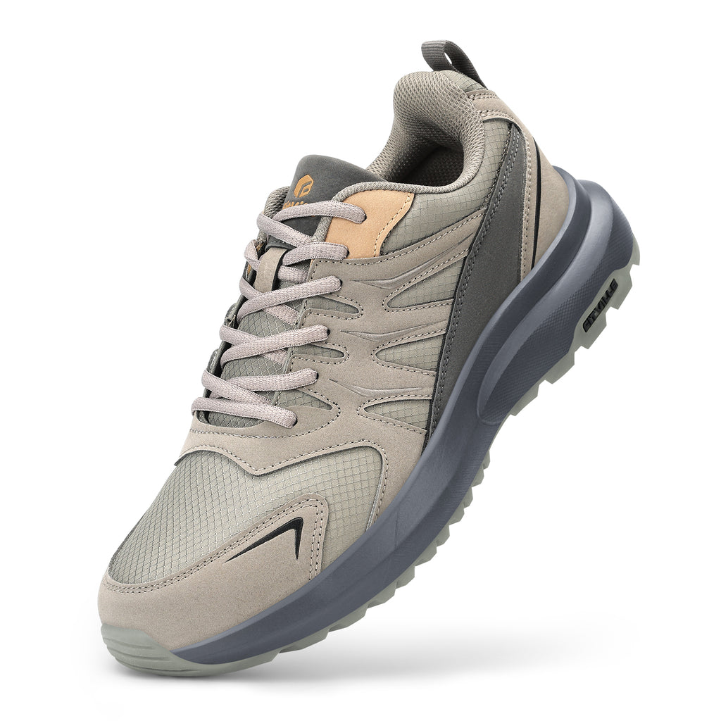 FitVille Men's Low-Top Sturdy Core Hiking Shoes V4