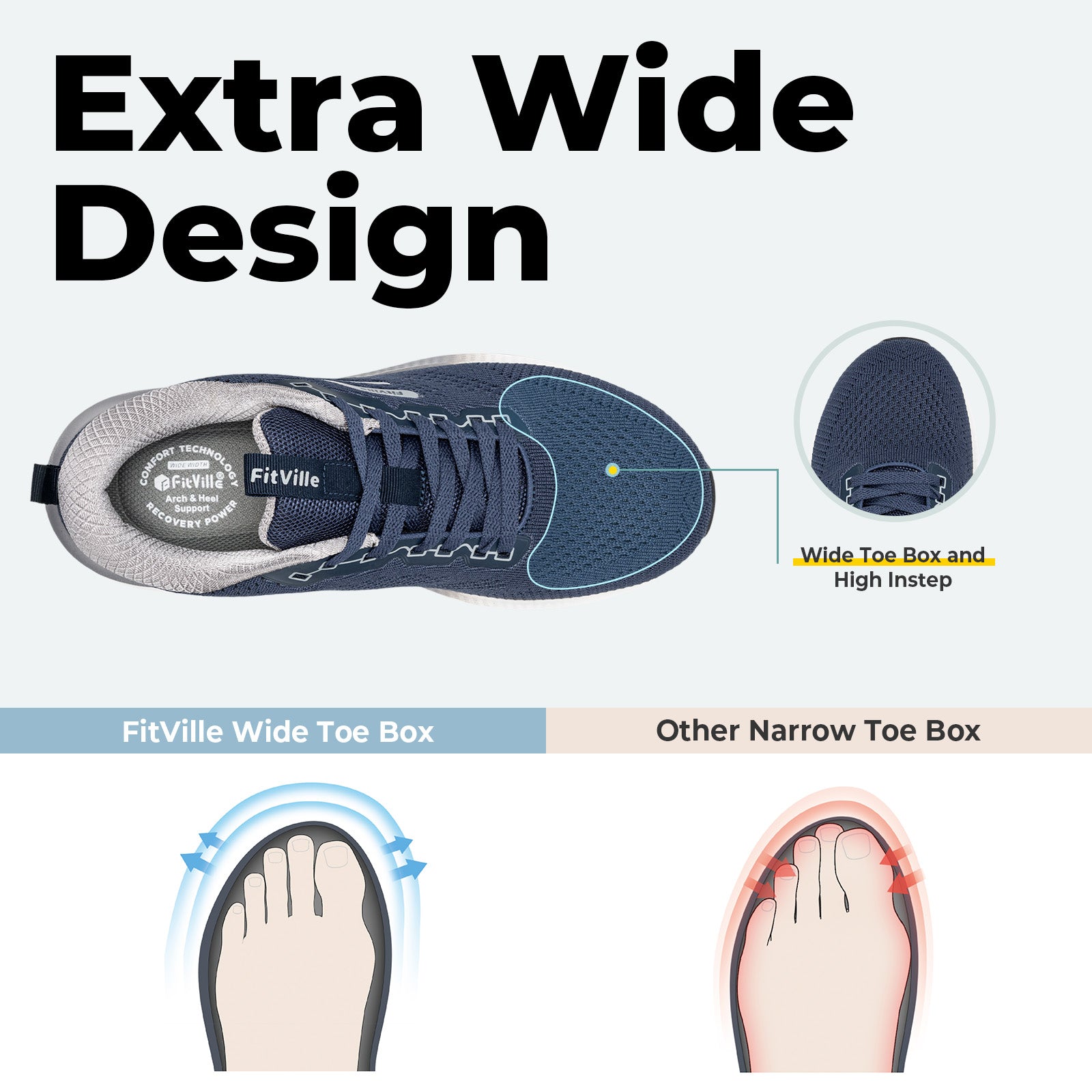 FitVille JetCore Running Shoes V1