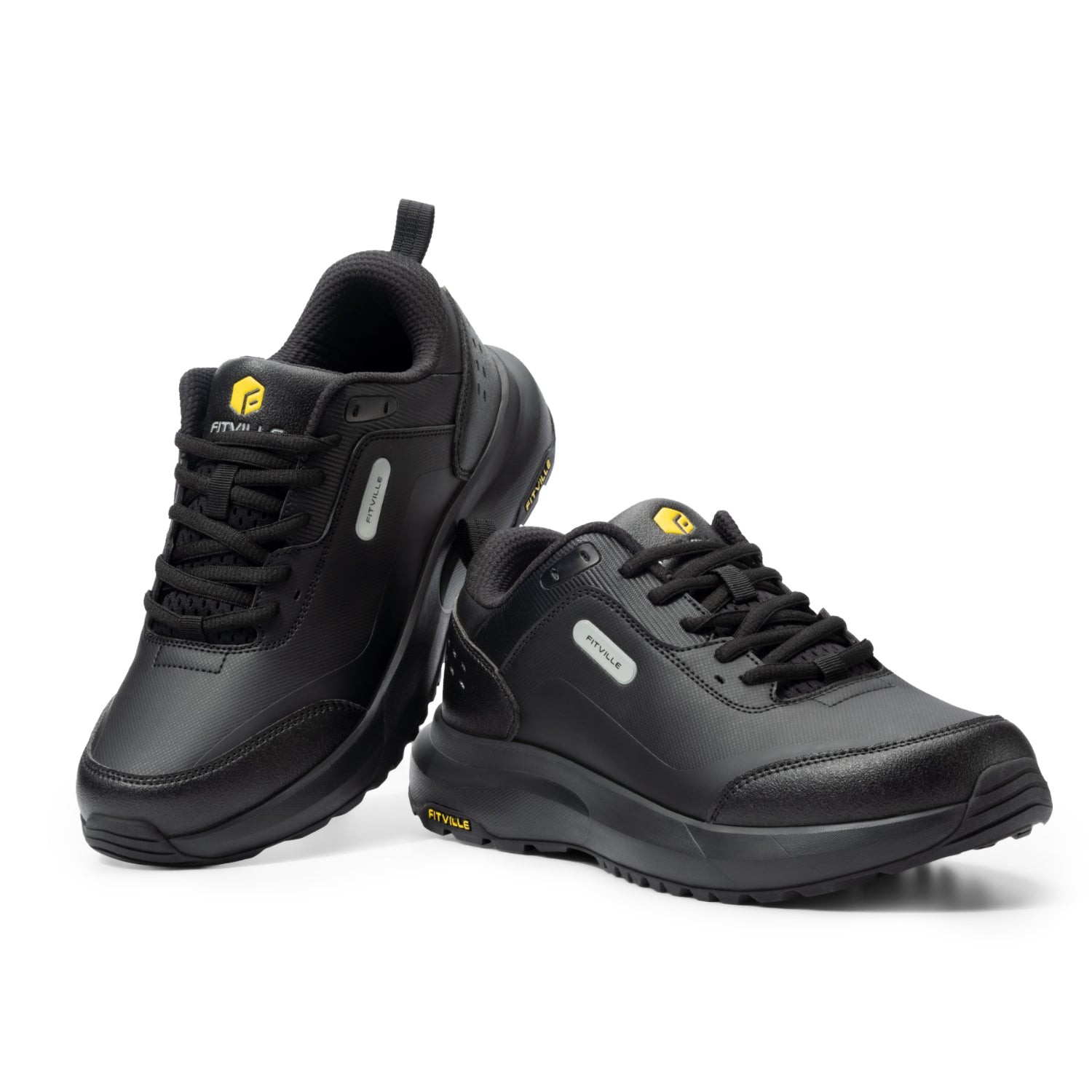 FitVille Men's Low-top Rugged Core Hiking Shoes V1