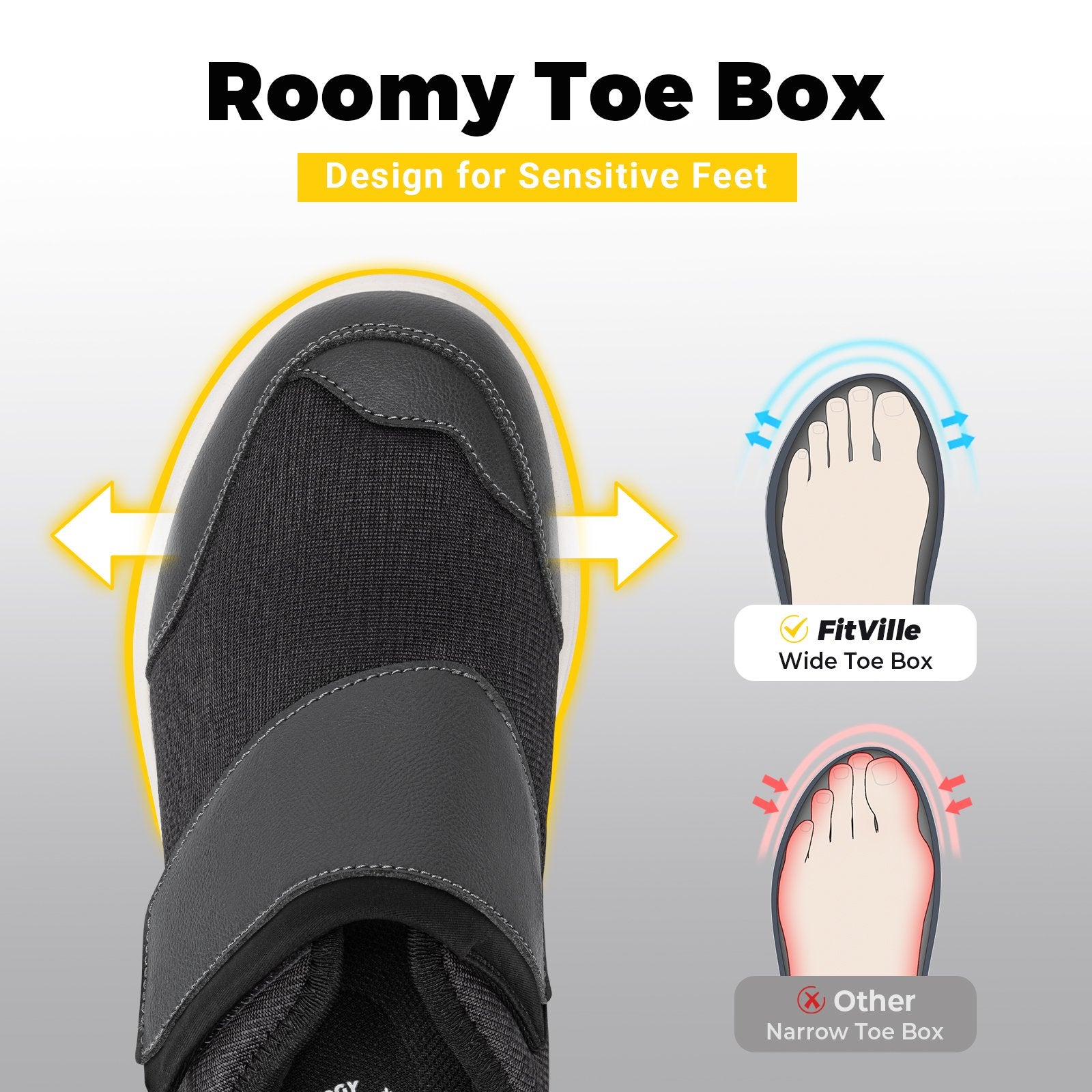 Men's EasyTop Pro Diabetic Shoes  V1
