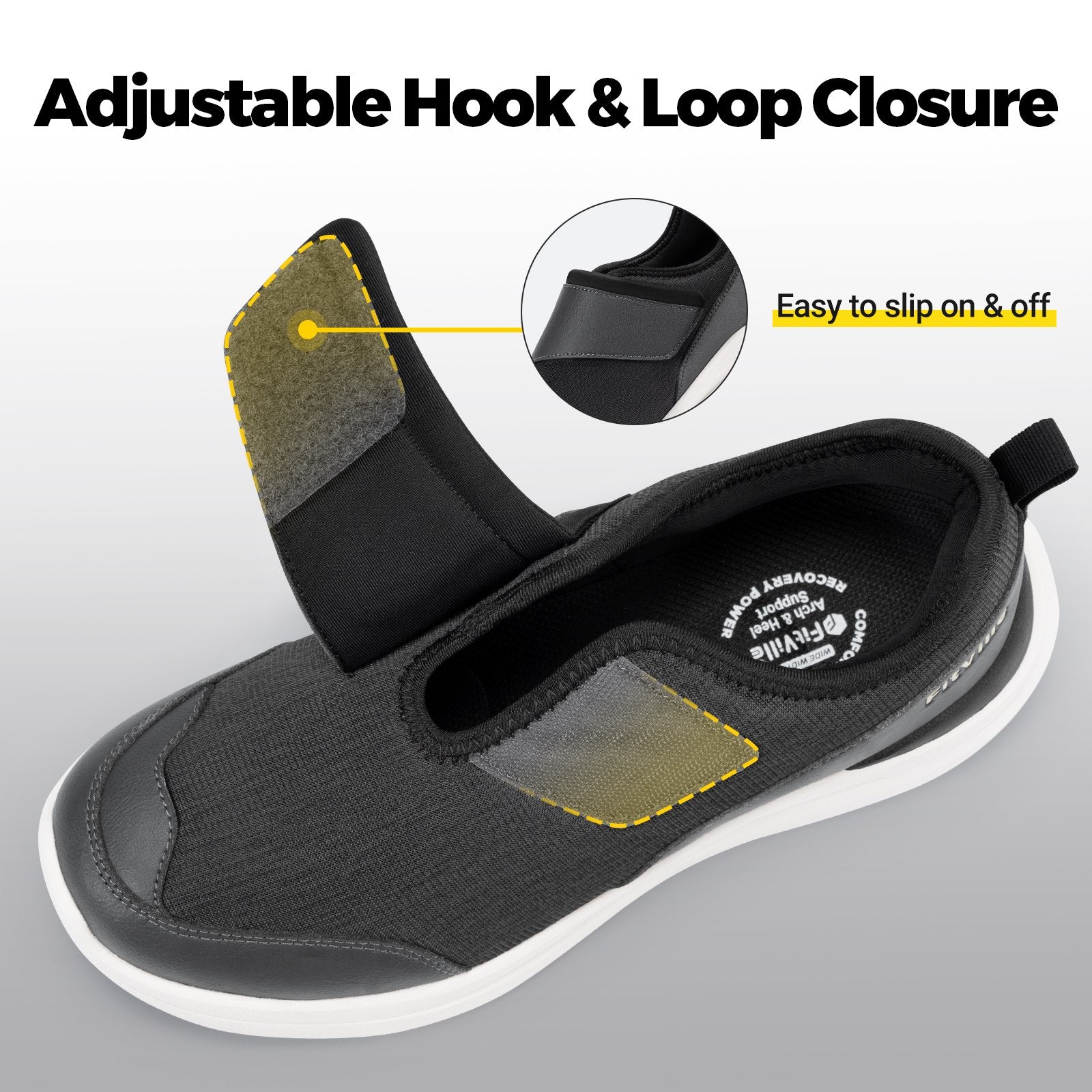 Men's EasyTop Pro Diabetic Shoes  V1
