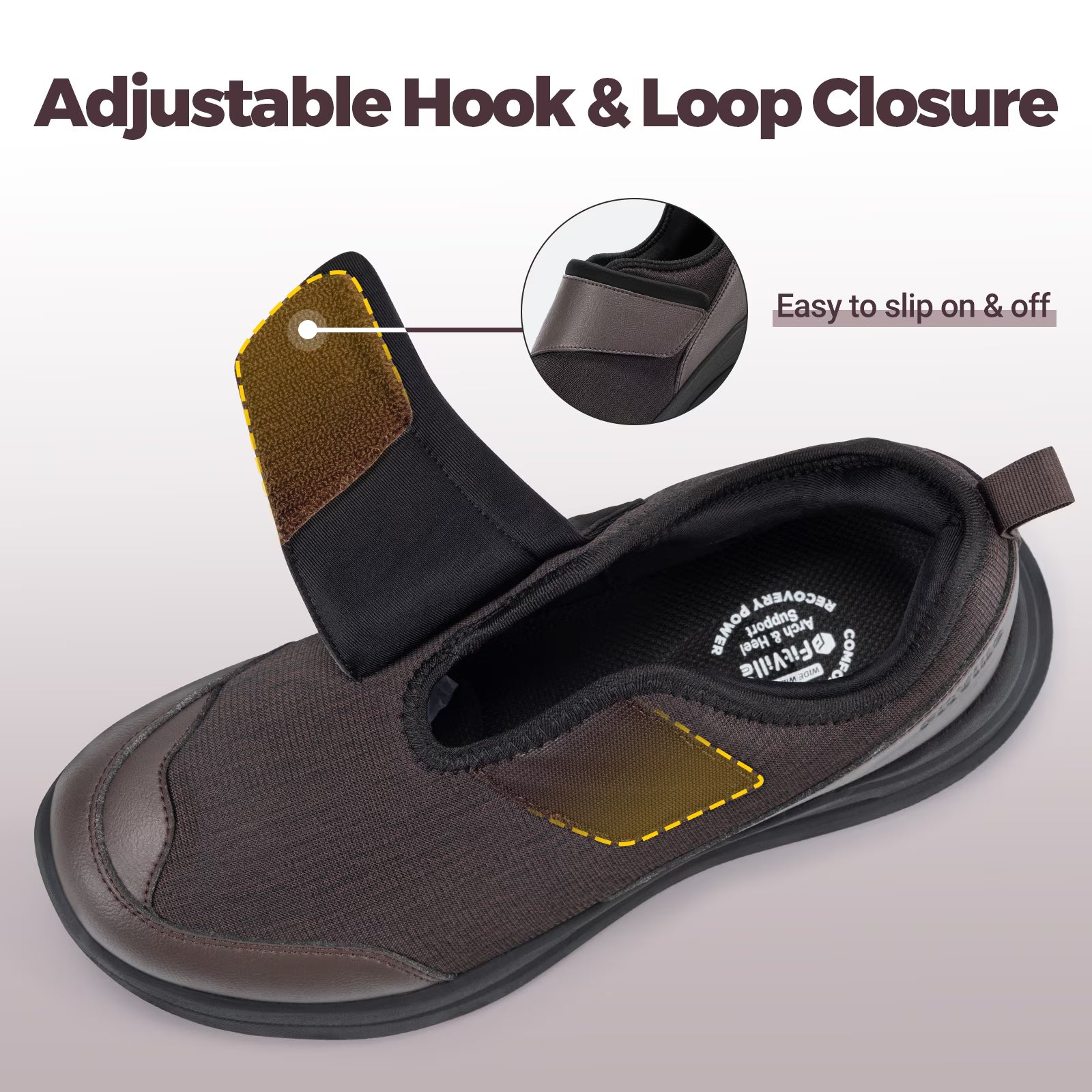 Men's EasyTop Pro Diabetic Shoes  V1