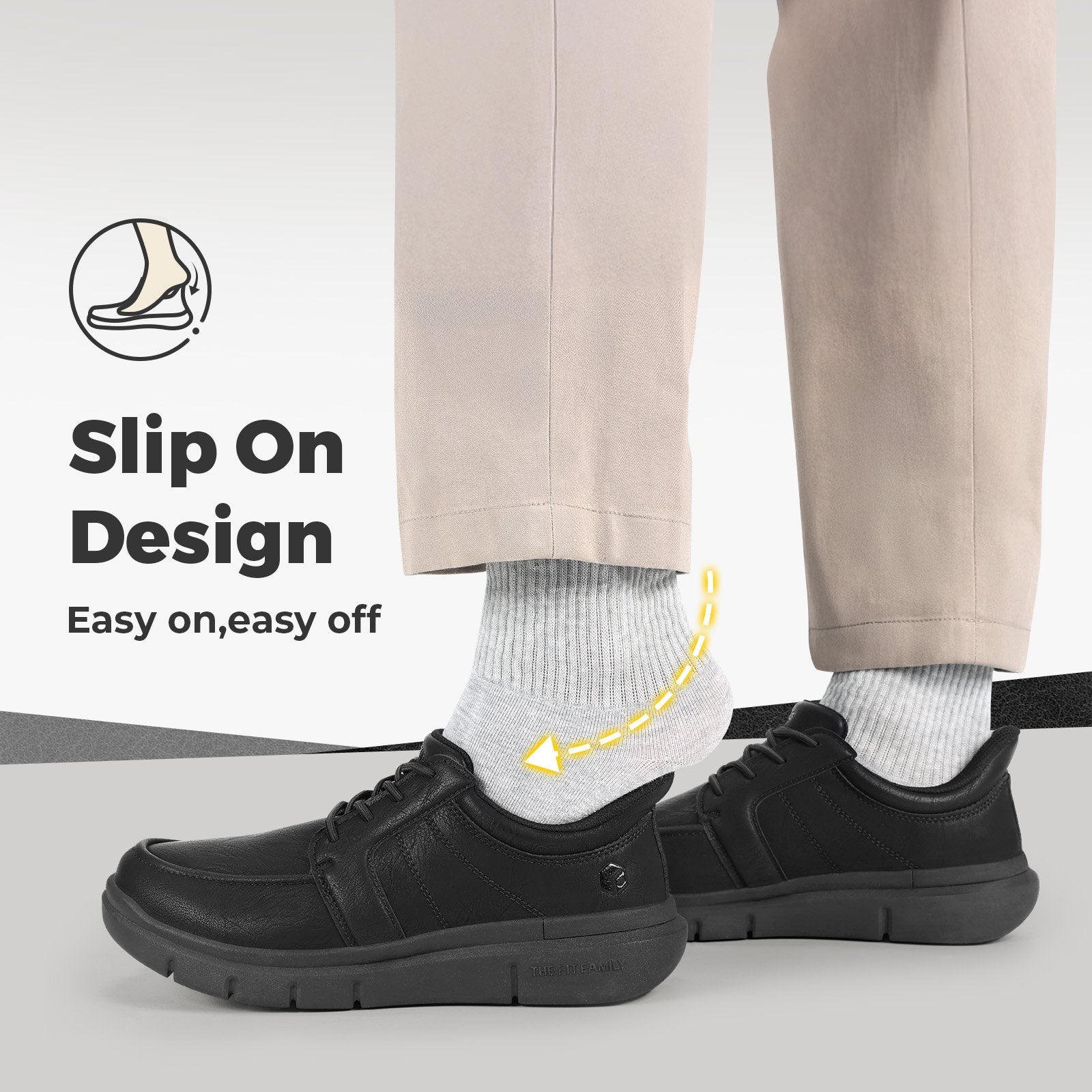 Men's EasyWalk Slip-On Dress Shoes V3
