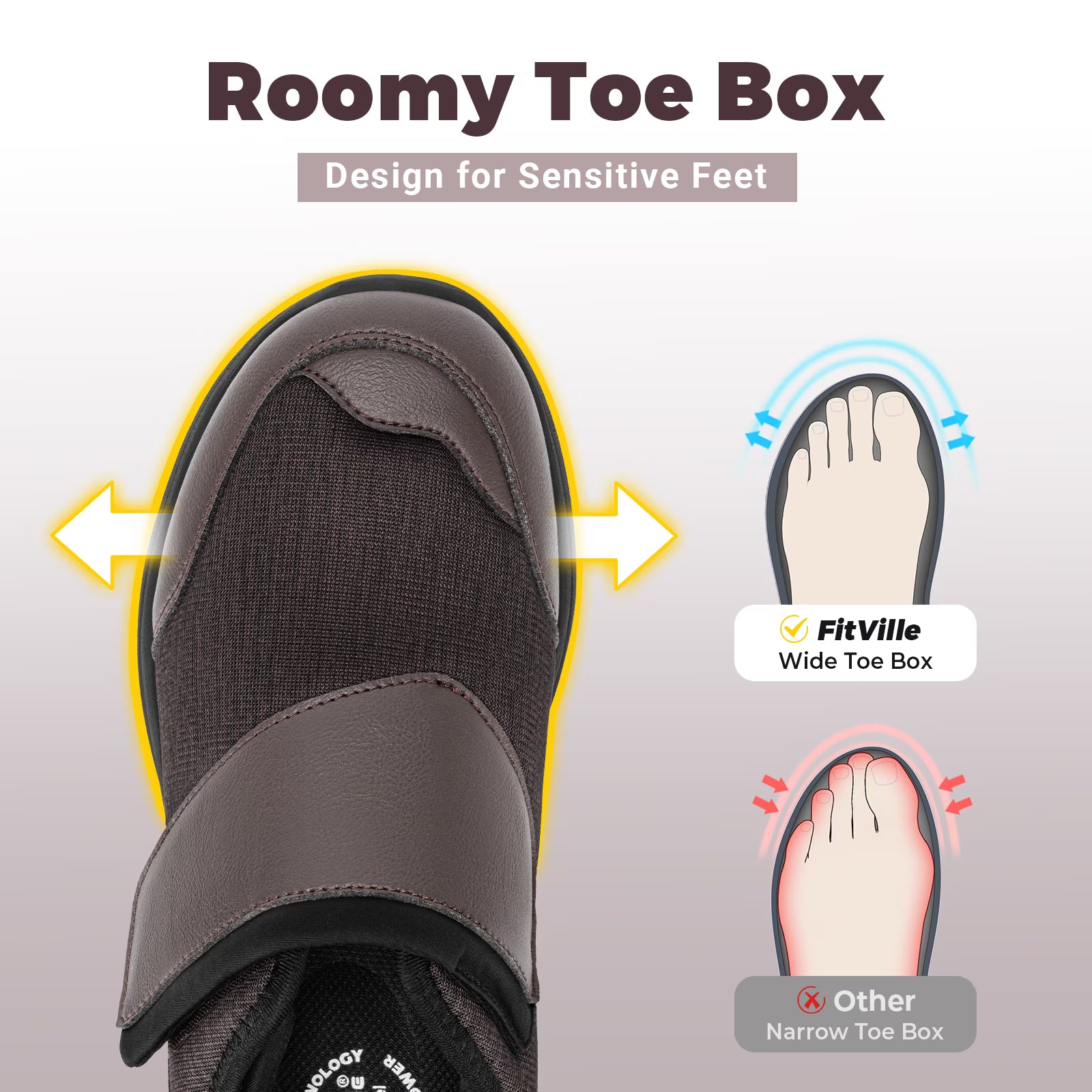 Men's EasyTop Pro Diabetic Shoes  V1